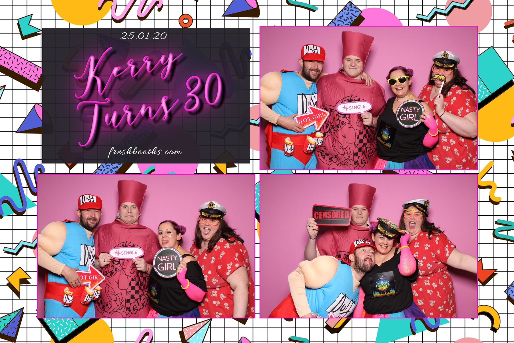 Kerrys 30th  - Classic Open Booth | View more photos from the event at gallery.freshbooths.com/u/FreshBooths/Kerrys-30th-Classic-Open-Booth