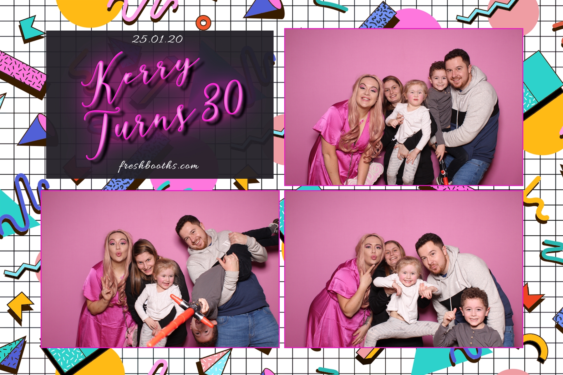 Kerrys 30th  - Classic Open Booth | View more photos from the event at gallery.freshbooths.com/u/FreshBooths/Kerrys-30th-Classic-Open-Booth