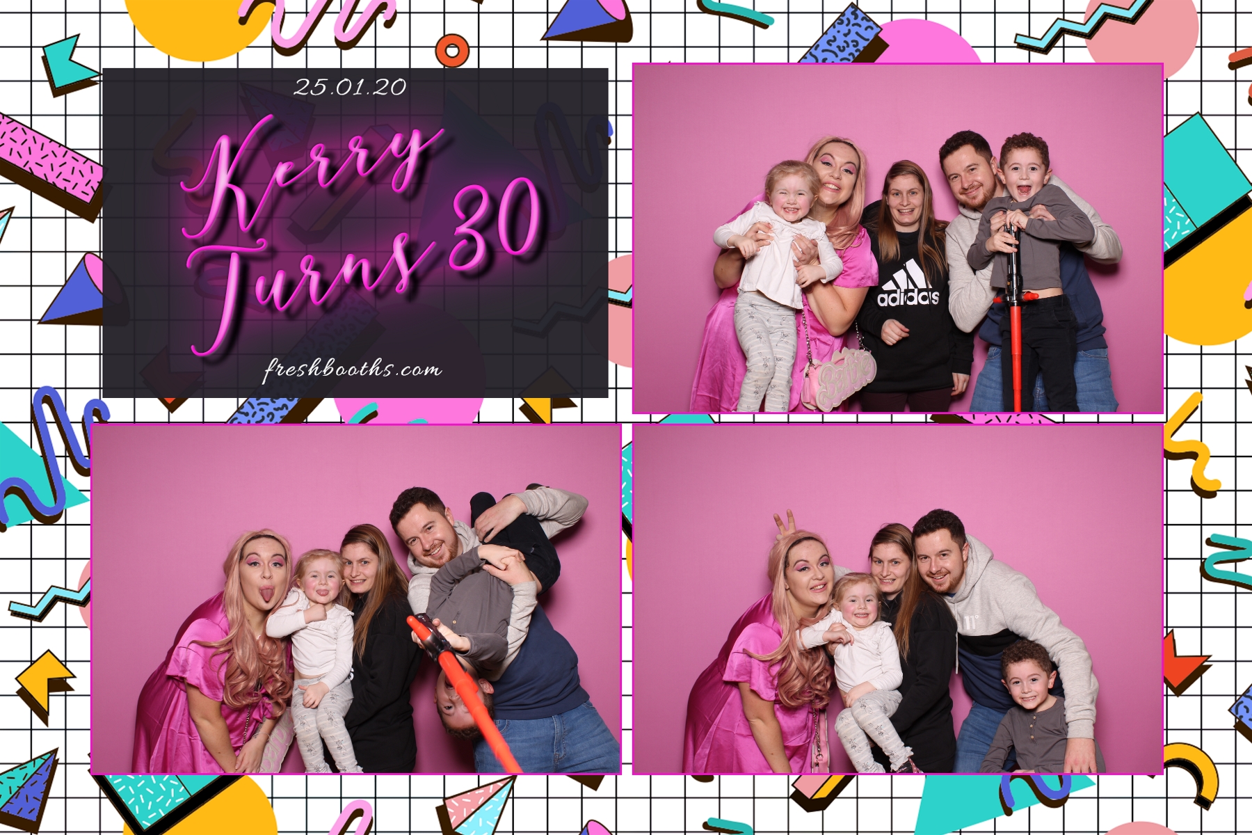 Kerrys 30th  - Classic Open Booth | View more photos from the event at gallery.freshbooths.com/u/FreshBooths/Kerrys-30th-Classic-Open-Booth