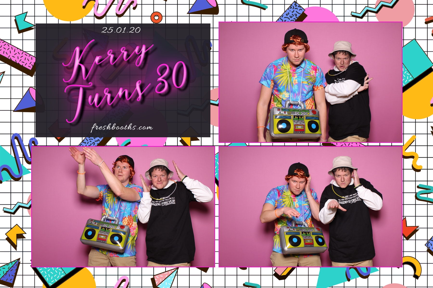 Kerrys 30th  - Classic Open Booth | View more photos from the event at gallery.freshbooths.com/u/FreshBooths/Kerrys-30th-Classic-Open-Booth