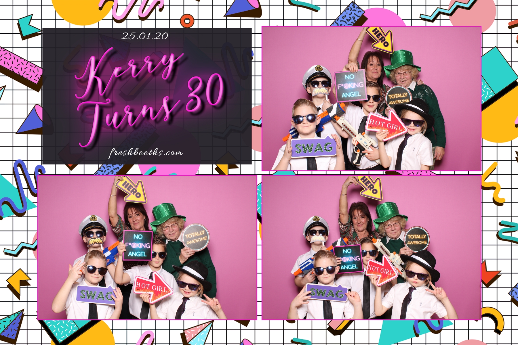 Kerrys 30th  - Classic Open Booth | View more photos from the event at gallery.freshbooths.com/u/FreshBooths/Kerrys-30th-Classic-Open-Booth