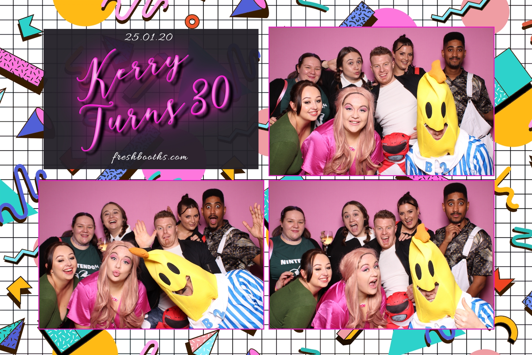Kerrys 30th  - Classic Open Booth | View more photos from the event at gallery.freshbooths.com/u/FreshBooths/Kerrys-30th-Classic-Open-Booth