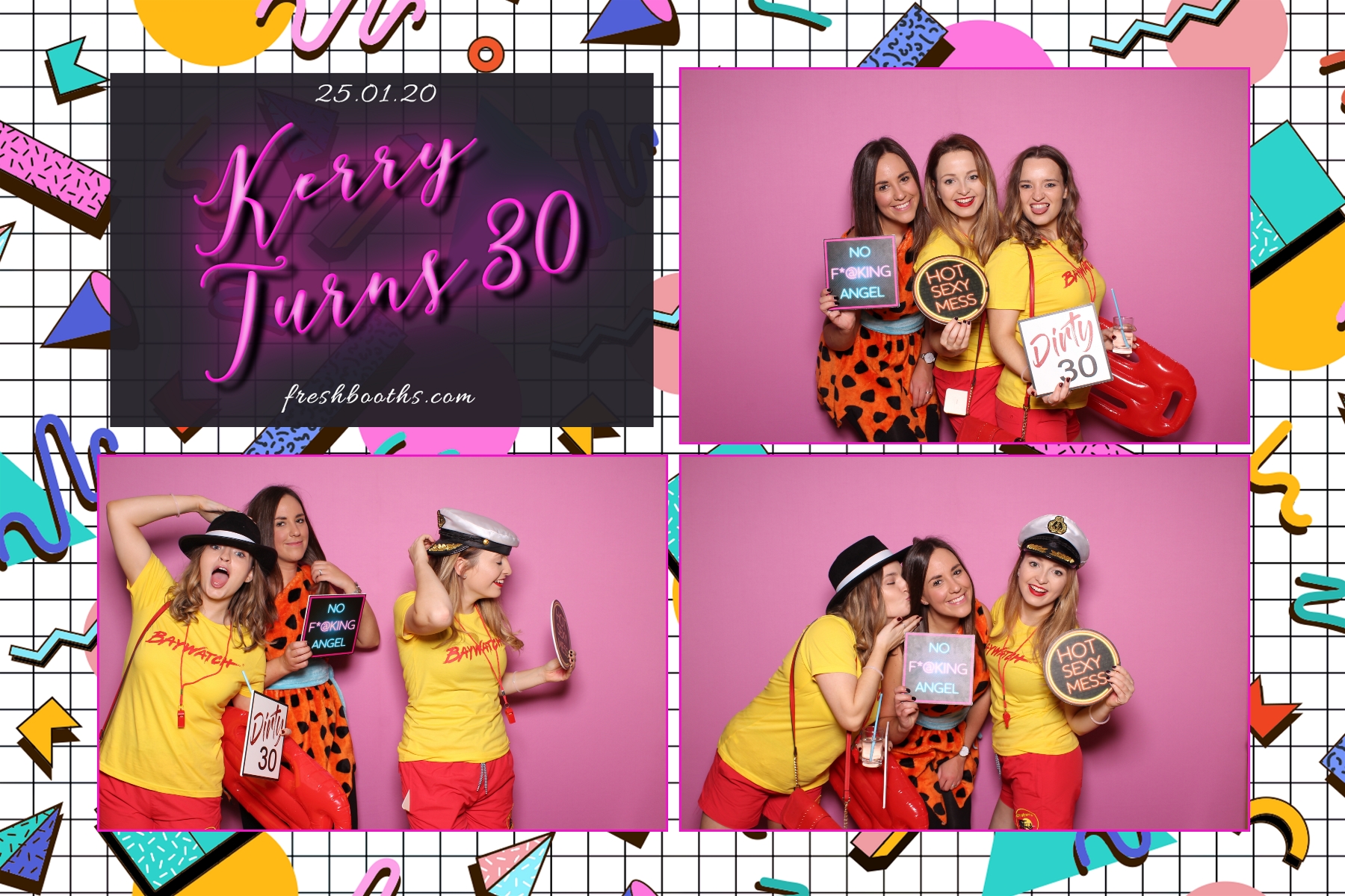 Kerrys 30th  - Classic Open Booth | View more photos from the event at gallery.freshbooths.com/u/FreshBooths/Kerrys-30th-Classic-Open-Booth