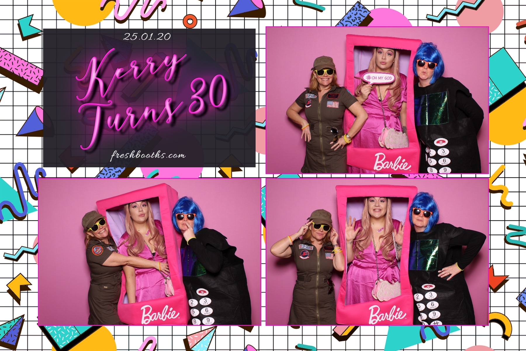 Kerrys 30th  - Classic Open Booth | View more photos from the event at gallery.freshbooths.com/u/FreshBooths/Kerrys-30th-Classic-Open-Booth