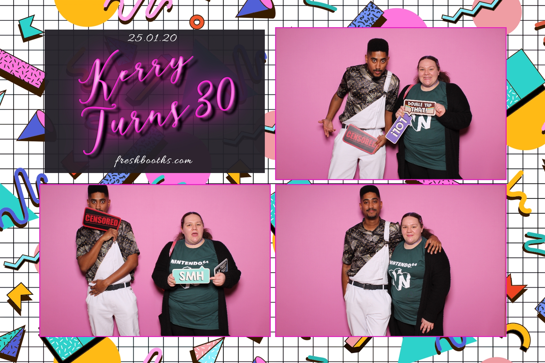 Kerrys 30th  - Classic Open Booth | View more photos from the event at gallery.freshbooths.com/u/FreshBooths/Kerrys-30th-Classic-Open-Booth
