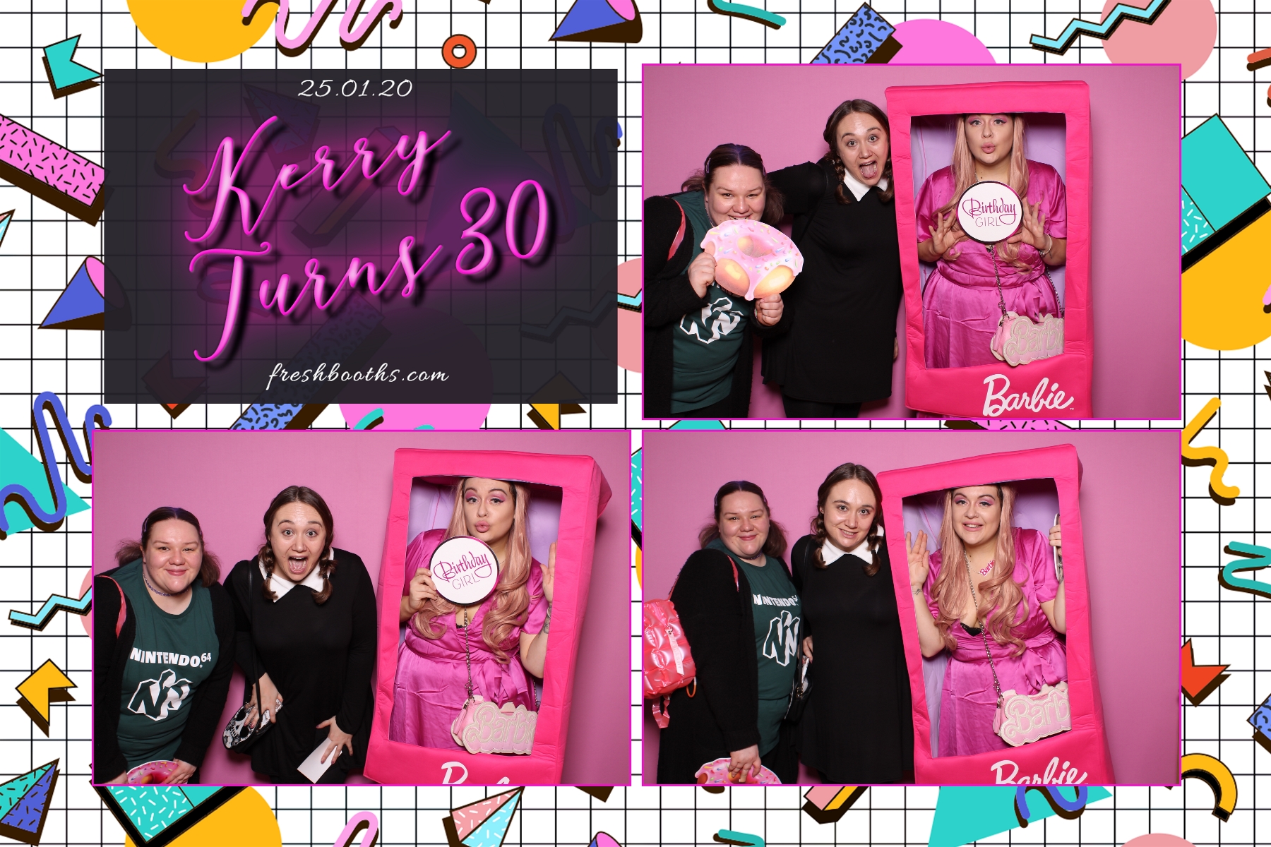 Kerrys 30th  - Classic Open Booth | View more photos from the event at gallery.freshbooths.com/u/FreshBooths/Kerrys-30th-Classic-Open-Booth