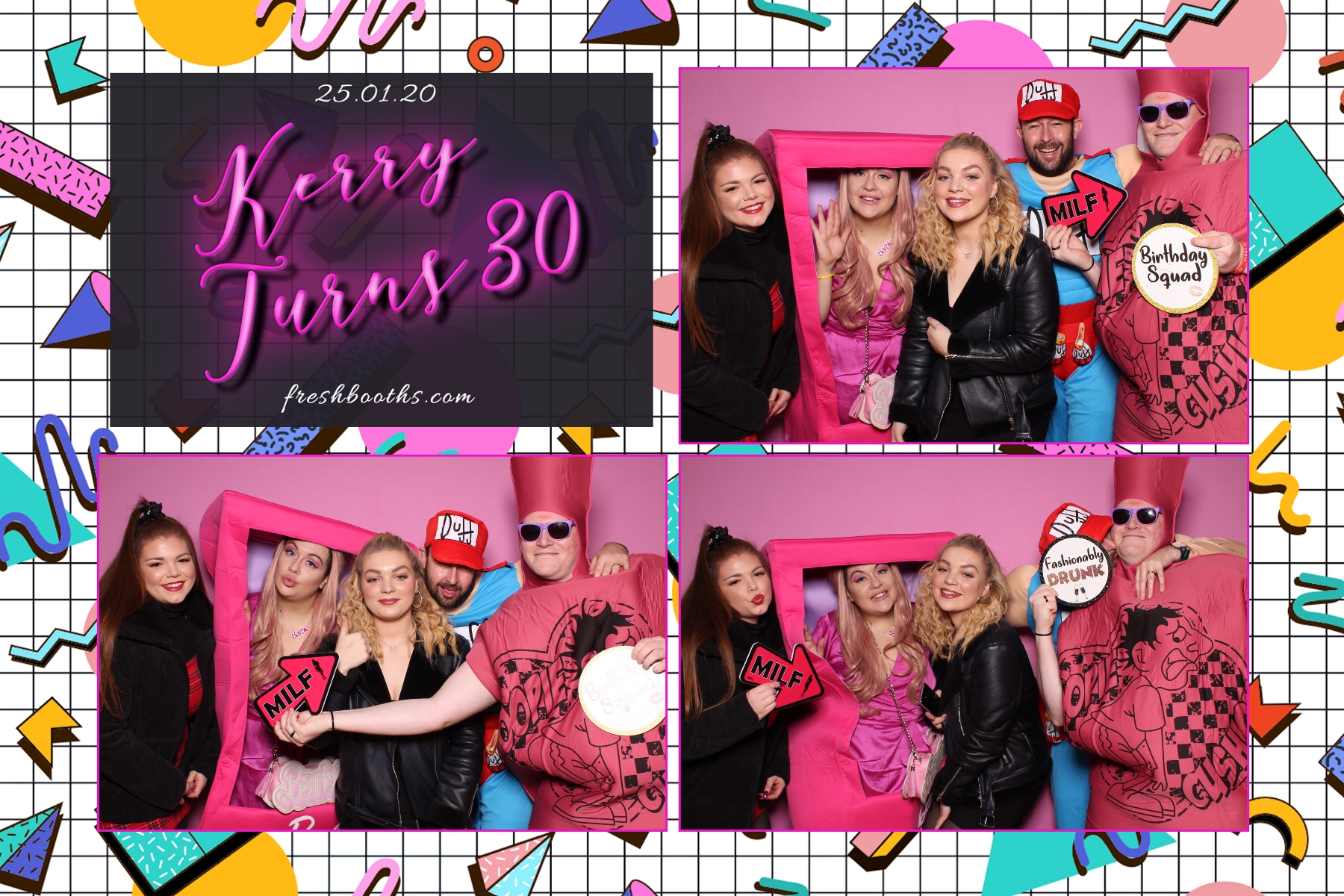 Kerrys 30th  - Classic Open Booth | View more photos from the event at gallery.freshbooths.com/u/FreshBooths/Kerrys-30th-Classic-Open-Booth
