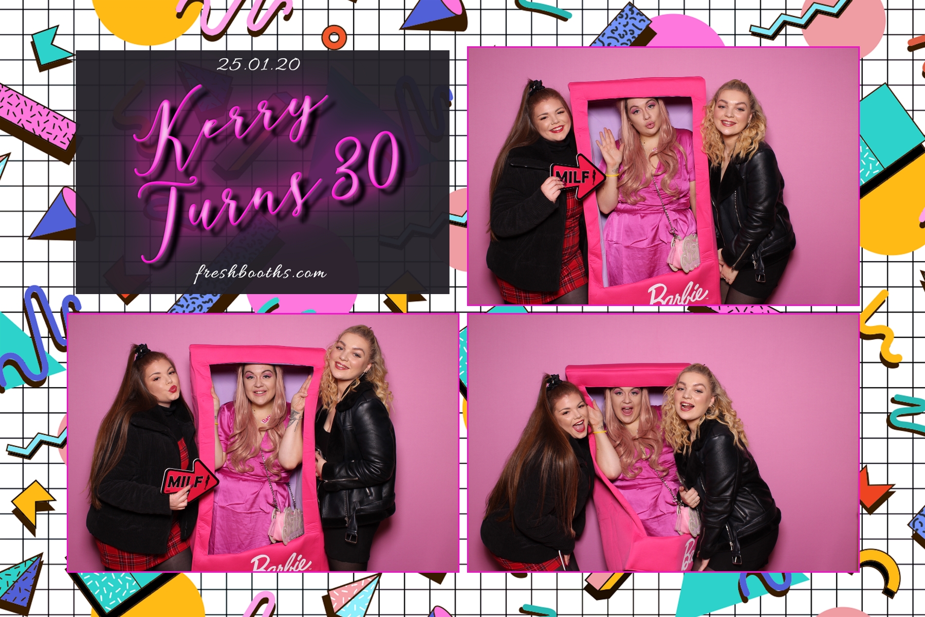 Kerrys 30th  - Classic Open Booth | View more photos from the event at gallery.freshbooths.com/u/FreshBooths/Kerrys-30th-Classic-Open-Booth