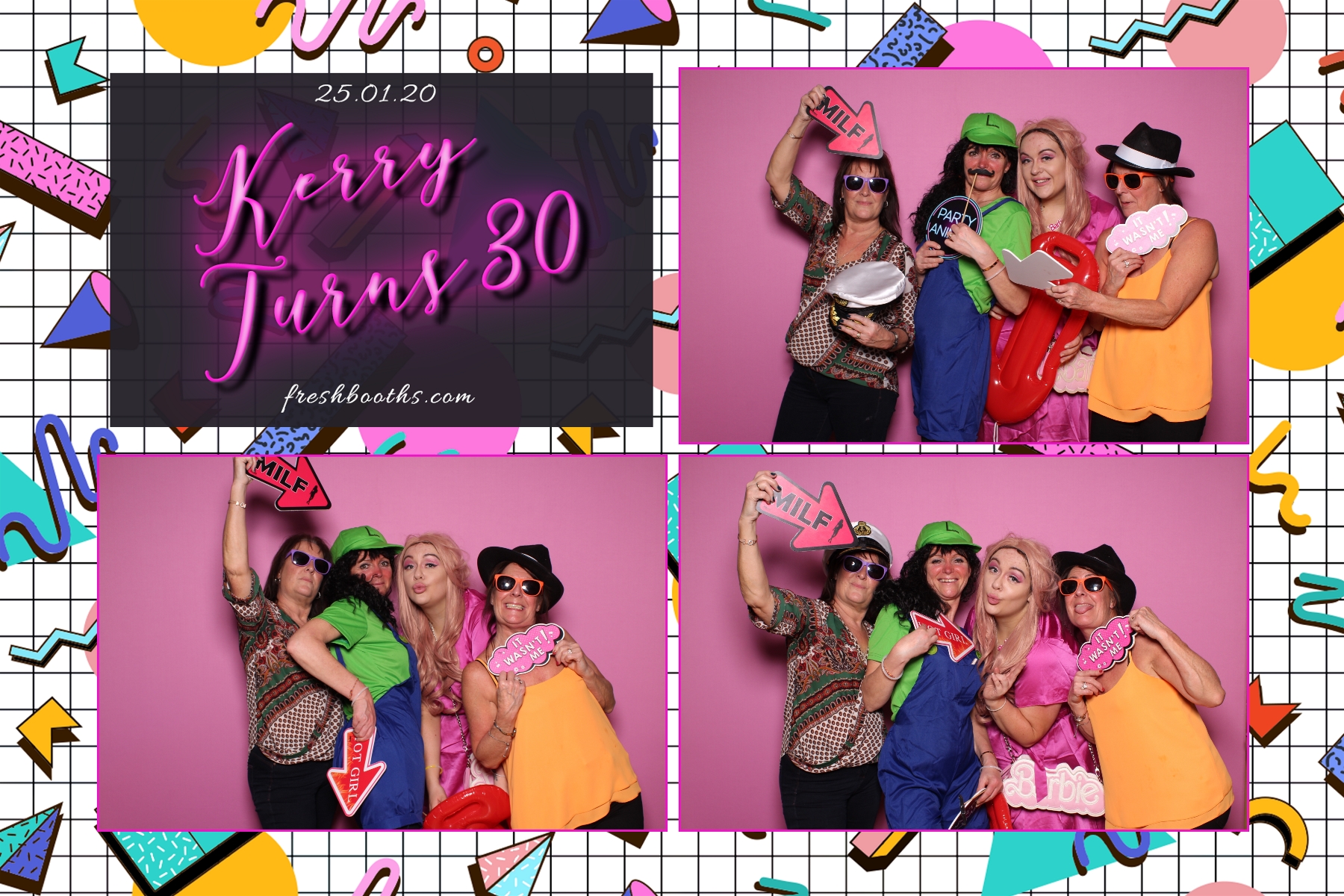 Kerrys 30th  - Classic Open Booth | View more photos from the event at gallery.freshbooths.com/u/FreshBooths/Kerrys-30th-Classic-Open-Booth