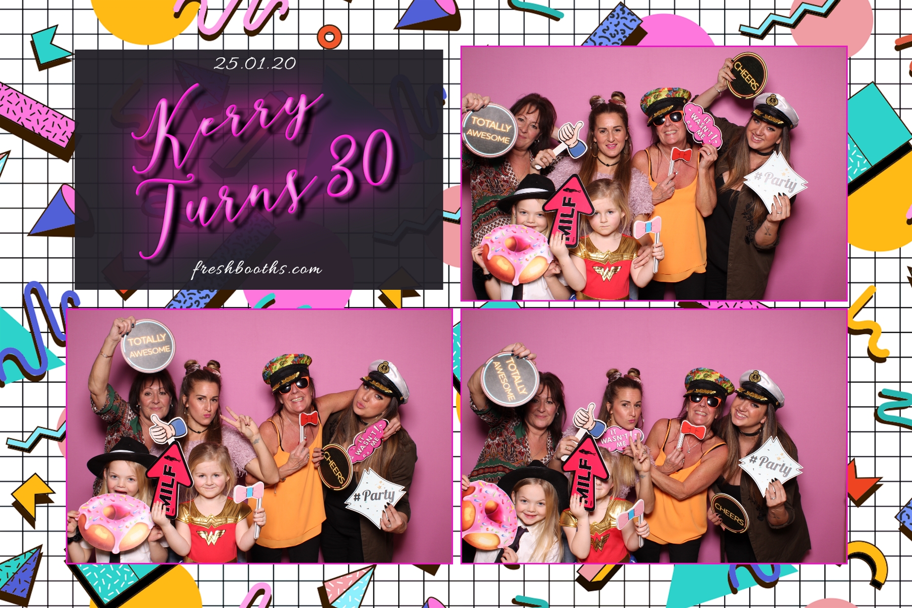 Kerrys 30th  - Classic Open Booth | View more photos from the event at gallery.freshbooths.com/u/FreshBooths/Kerrys-30th-Classic-Open-Booth