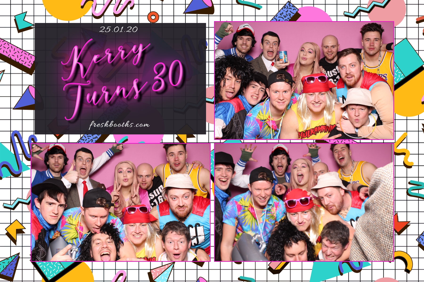 Kerrys 30th  - Classic Open Booth | View more photos from the event at gallery.freshbooths.com/u/FreshBooths/Kerrys-30th-Classic-Open-Booth