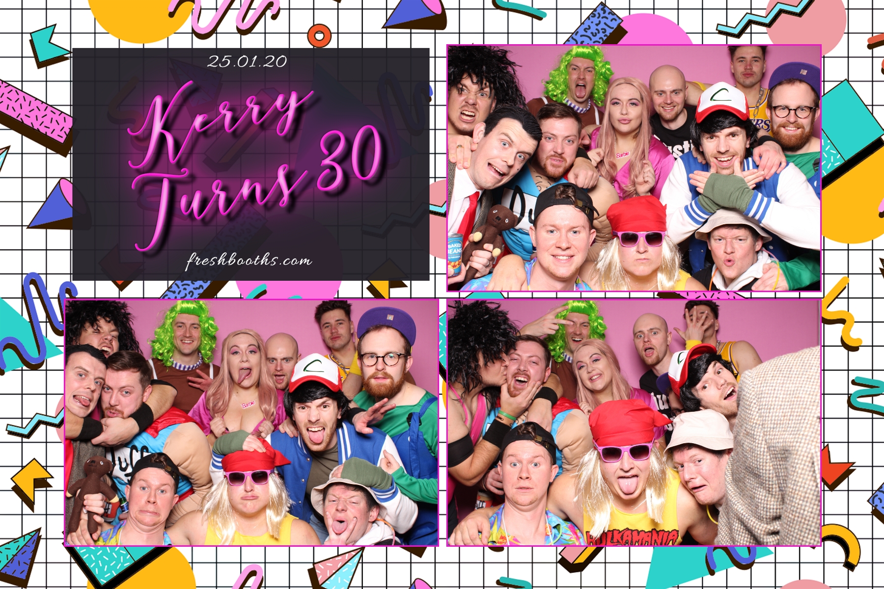 Kerrys 30th  - Classic Open Booth | View more photos from the event at gallery.freshbooths.com/u/FreshBooths/Kerrys-30th-Classic-Open-Booth