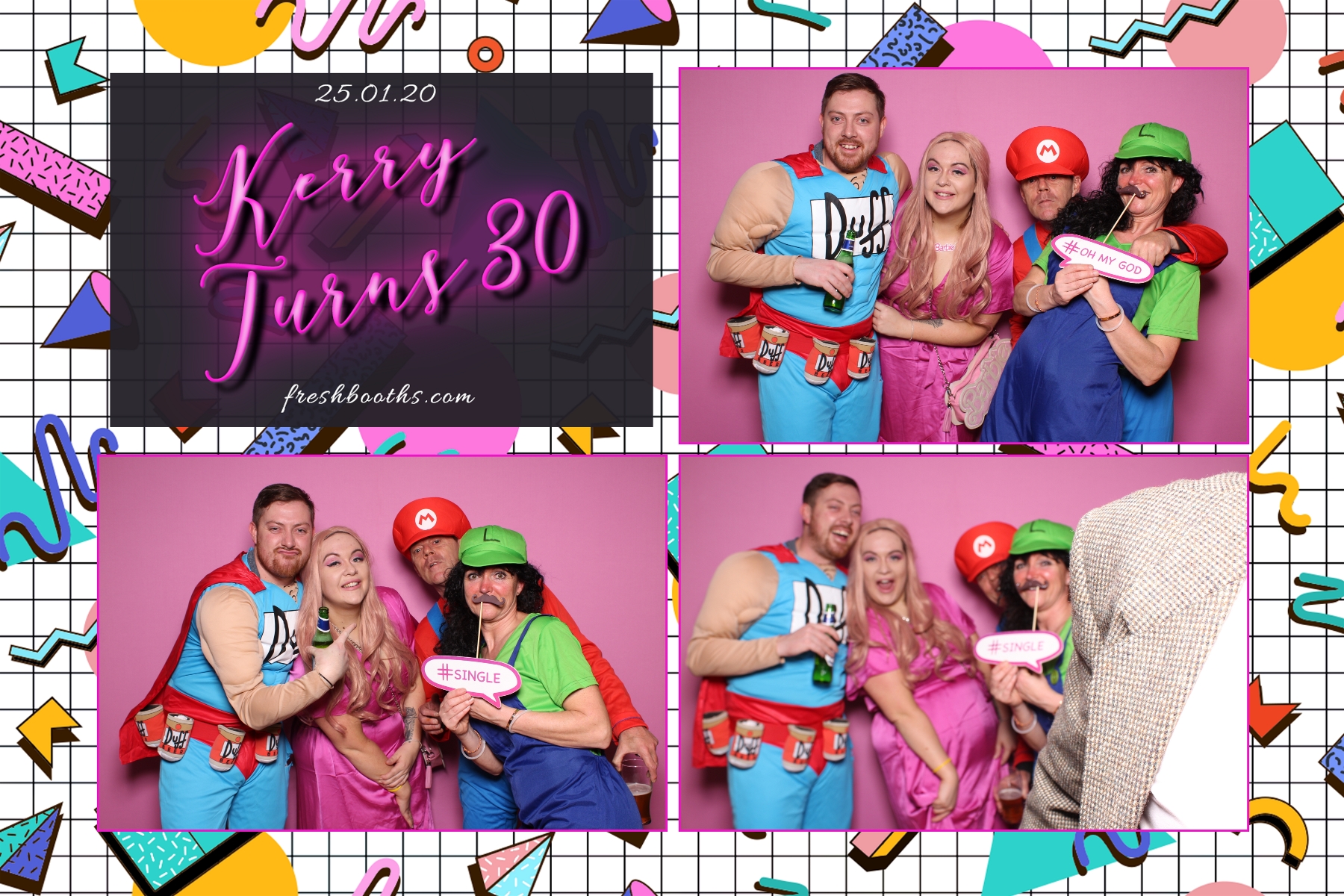 Kerrys 30th  - Classic Open Booth | View more photos from the event at gallery.freshbooths.com/u/FreshBooths/Kerrys-30th-Classic-Open-Booth