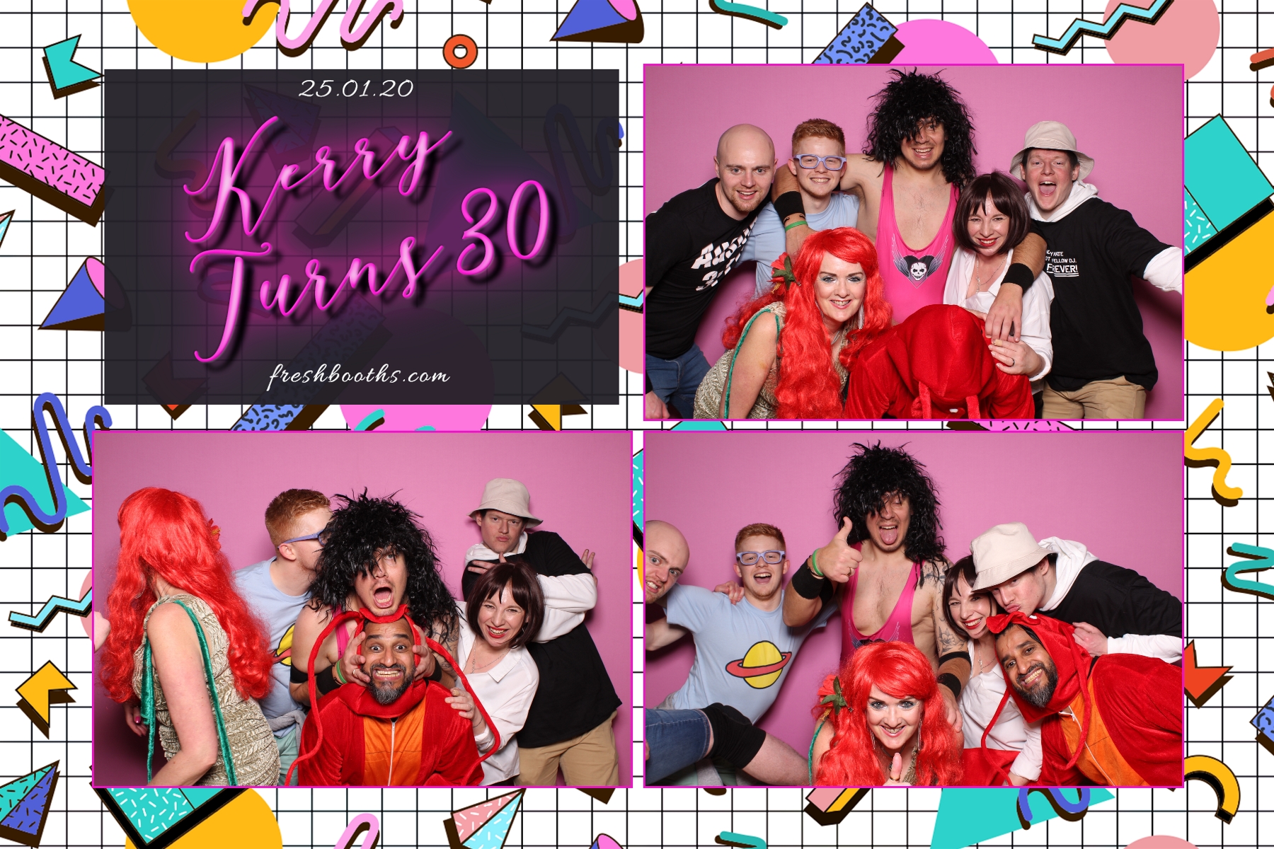 Kerrys 30th  - Classic Open Booth | View more photos from the event at gallery.freshbooths.com/u/FreshBooths/Kerrys-30th-Classic-Open-Booth