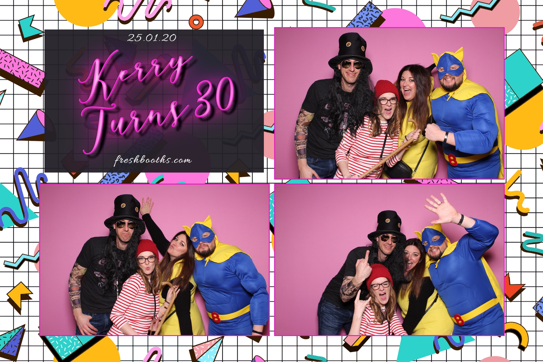 Kerrys 30th  - Classic Open Booth | View more photos from the event at gallery.freshbooths.com/u/FreshBooths/Kerrys-30th-Classic-Open-Booth
