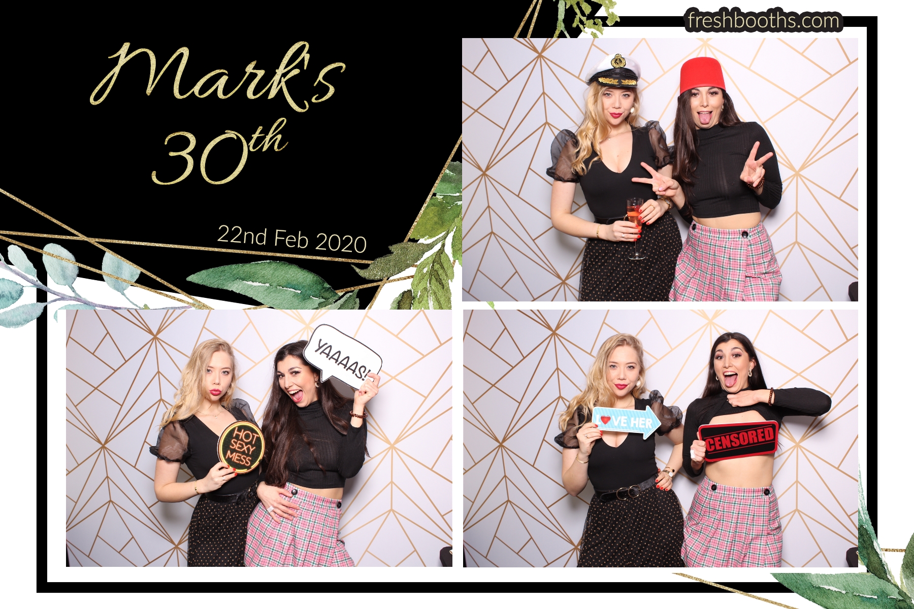 Mark's Birthday Party - Classic Open Booth + GIFs | View more photos from the event at gallery.freshbooths.com/u/FreshBooths/Marks-Birthday-Party-Classic-Open-Booth-GIFs