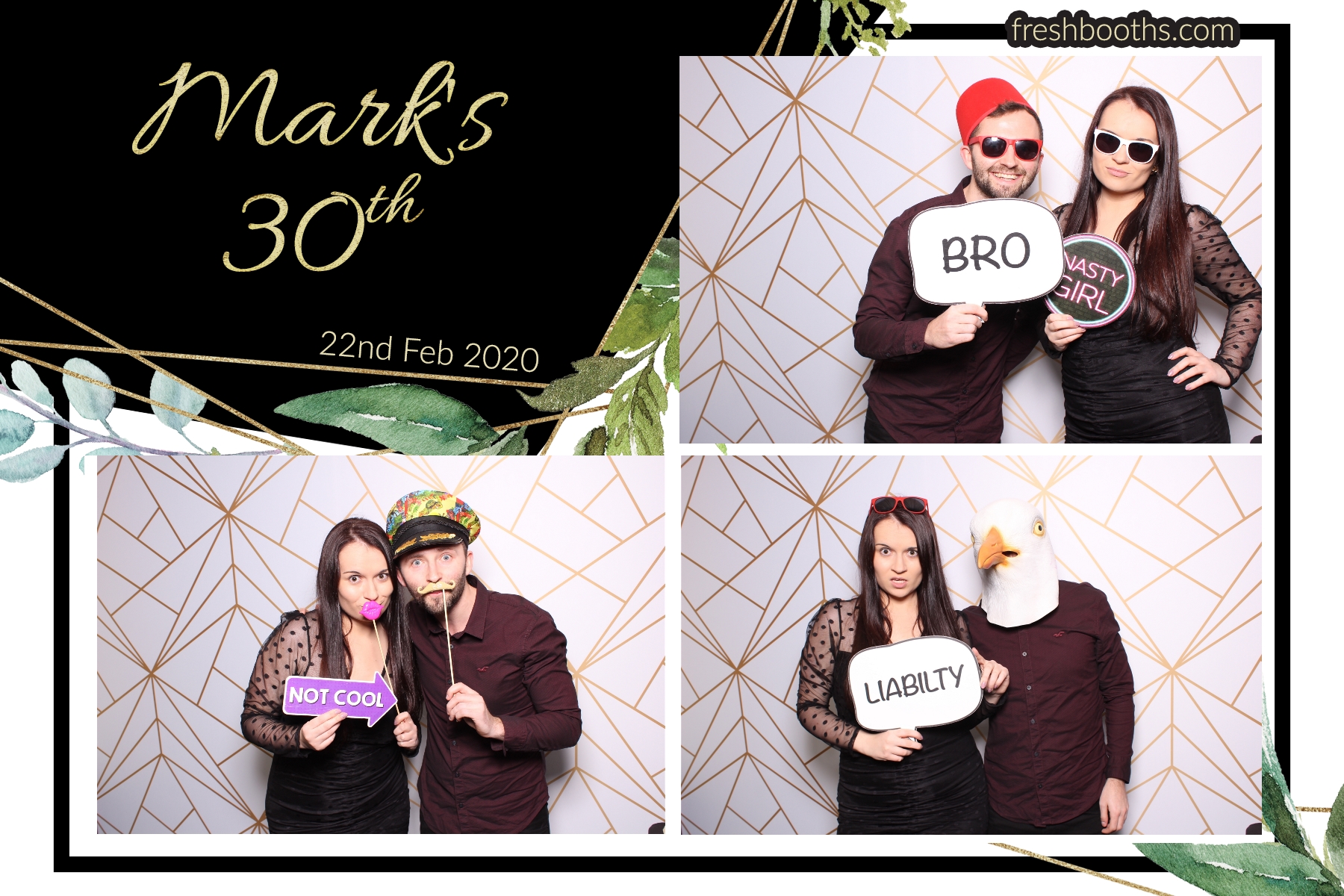 Mark's Birthday Party - Classic Open Booth + GIFs | View more photos from the event at gallery.freshbooths.com/u/FreshBooths/Marks-Birthday-Party-Classic-Open-Booth-GIFs