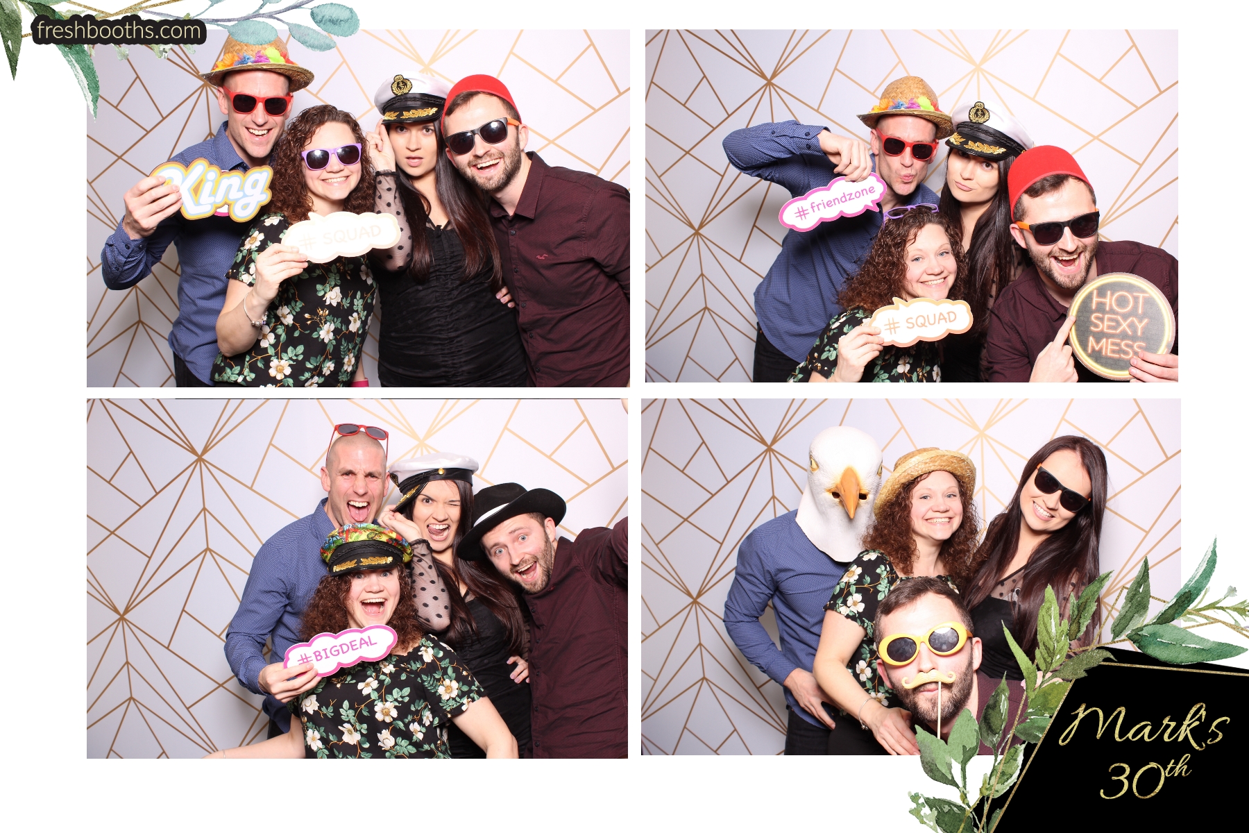 Mark's Birthday Party - Classic Open Booth + GIFs | View more photos from the event at gallery.freshbooths.com/u/FreshBooths/Marks-Birthday-Party-Classic-Open-Booth-GIFs