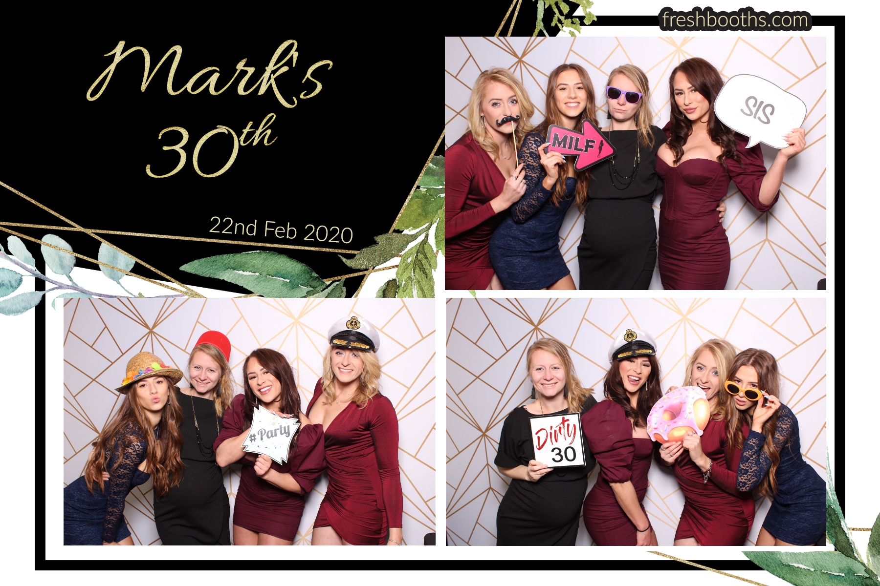 Mark's Birthday Party - Classic Open Booth + GIFs | View more photos from the event at gallery.freshbooths.com/u/FreshBooths/Marks-Birthday-Party-Classic-Open-Booth-GIFs
