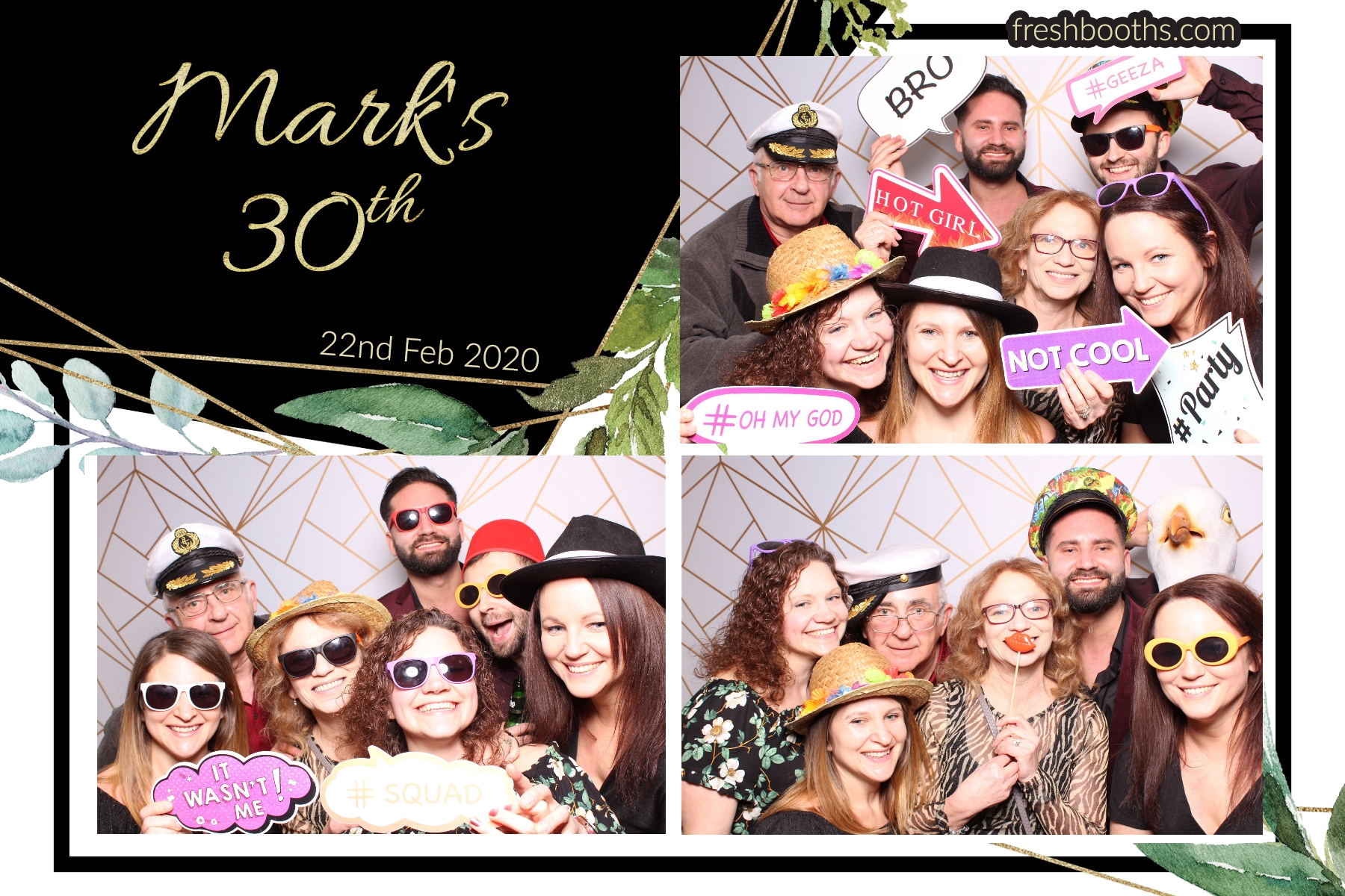 Mark's Birthday Party - Classic Open Booth + GIFs | View more photos from the event at gallery.freshbooths.com/u/FreshBooths/Marks-Birthday-Party-Classic-Open-Booth-GIFs