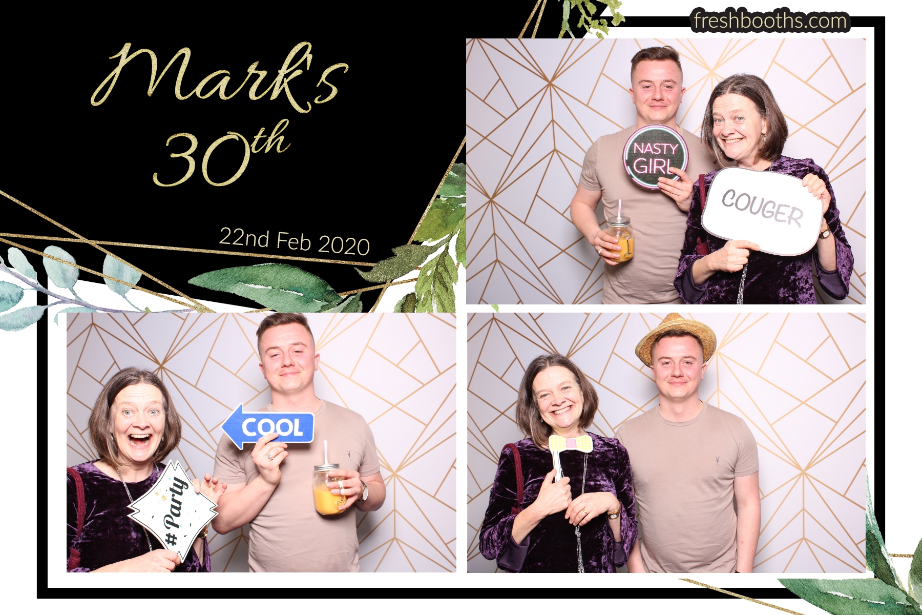 Mark's Birthday Party - Classic Open Booth + GIFs | View more photos from the event at gallery.freshbooths.com/u/FreshBooths/Marks-Birthday-Party-Classic-Open-Booth-GIFs