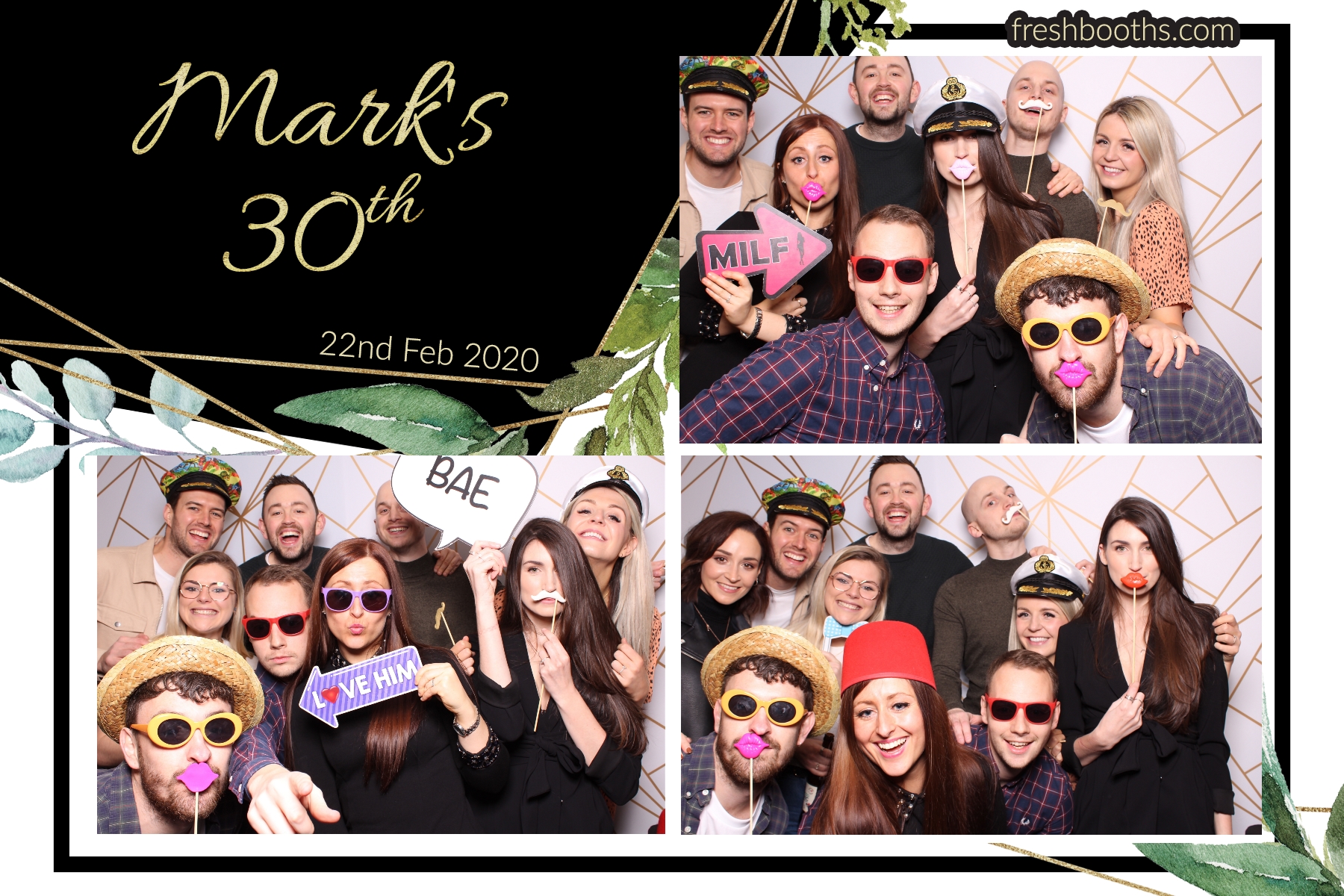 Mark's Birthday Party - Classic Open Booth + GIFs | View more photos from the event at gallery.freshbooths.com/u/FreshBooths/Marks-Birthday-Party-Classic-Open-Booth-GIFs
