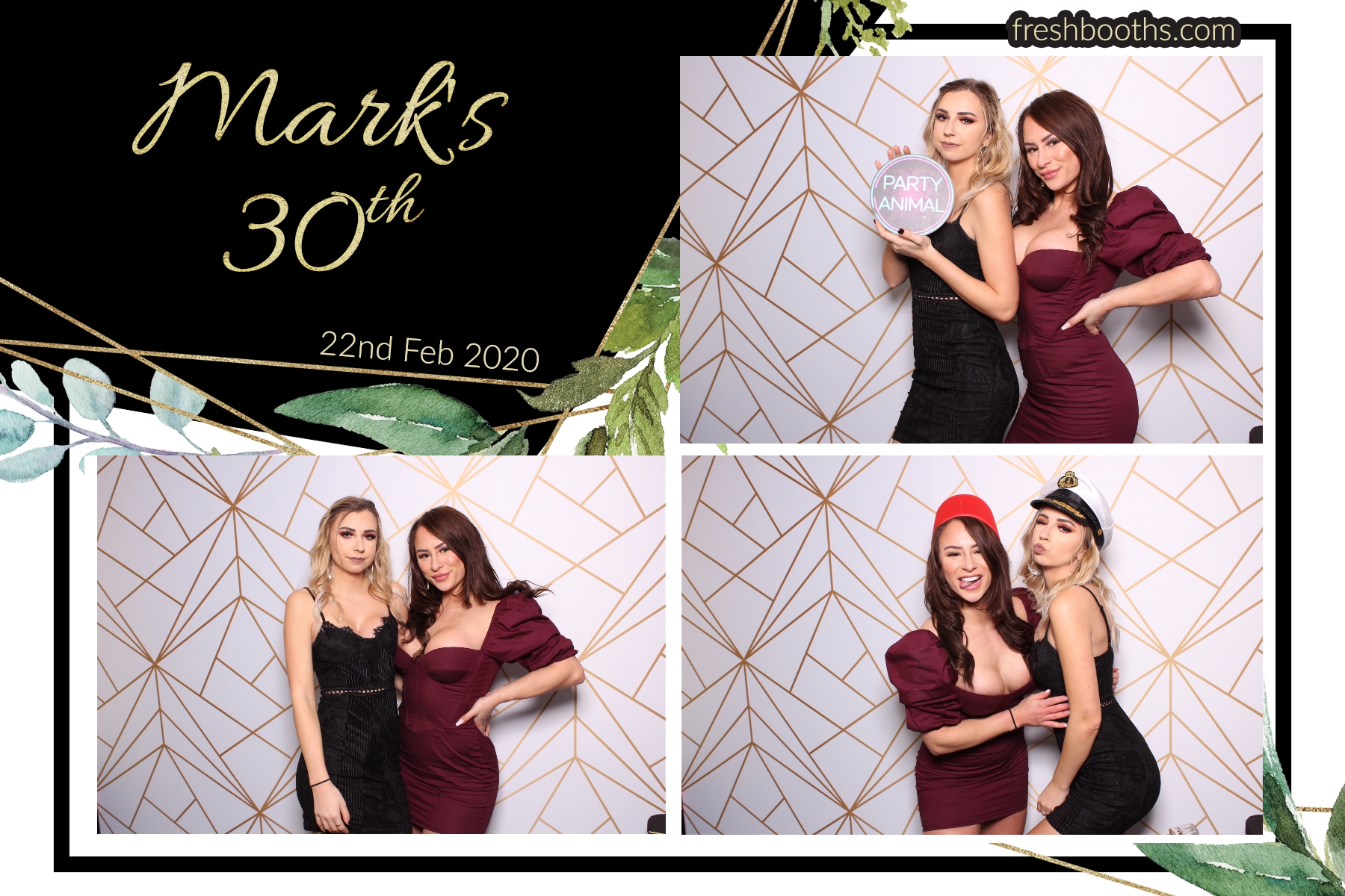 Mark's Birthday Party - Classic Open Booth + GIFs | View more photos from the event at gallery.freshbooths.com/u/FreshBooths/Marks-Birthday-Party-Classic-Open-Booth-GIFs