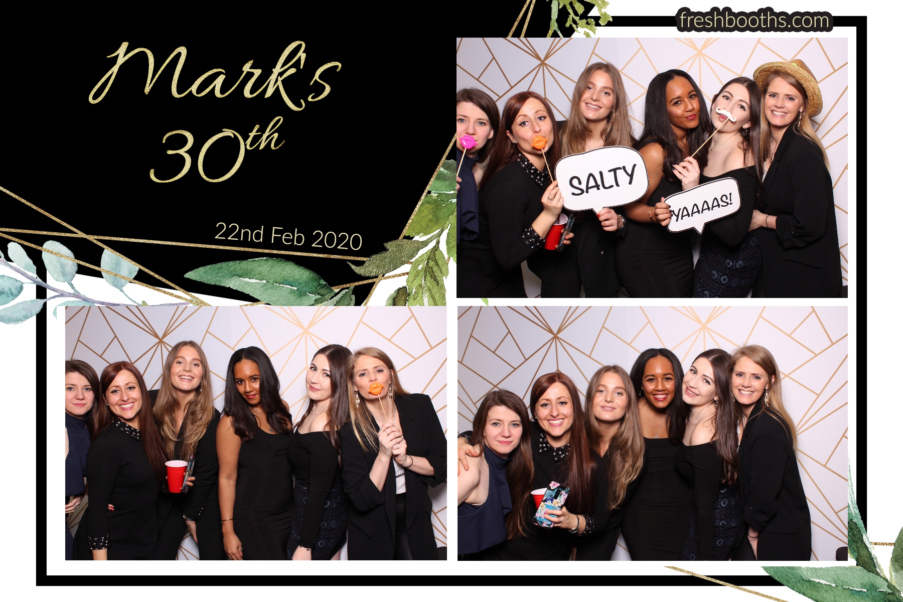 Mark's Birthday Party - Classic Open Booth + GIFs | View more photos from the event at gallery.freshbooths.com/u/FreshBooths/Marks-Birthday-Party-Classic-Open-Booth-GIFs