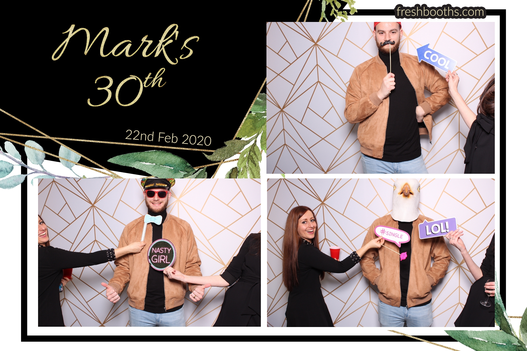 Mark's Birthday Party - Classic Open Booth + GIFs | View more photos from the event at gallery.freshbooths.com/u/FreshBooths/Marks-Birthday-Party-Classic-Open-Booth-GIFs