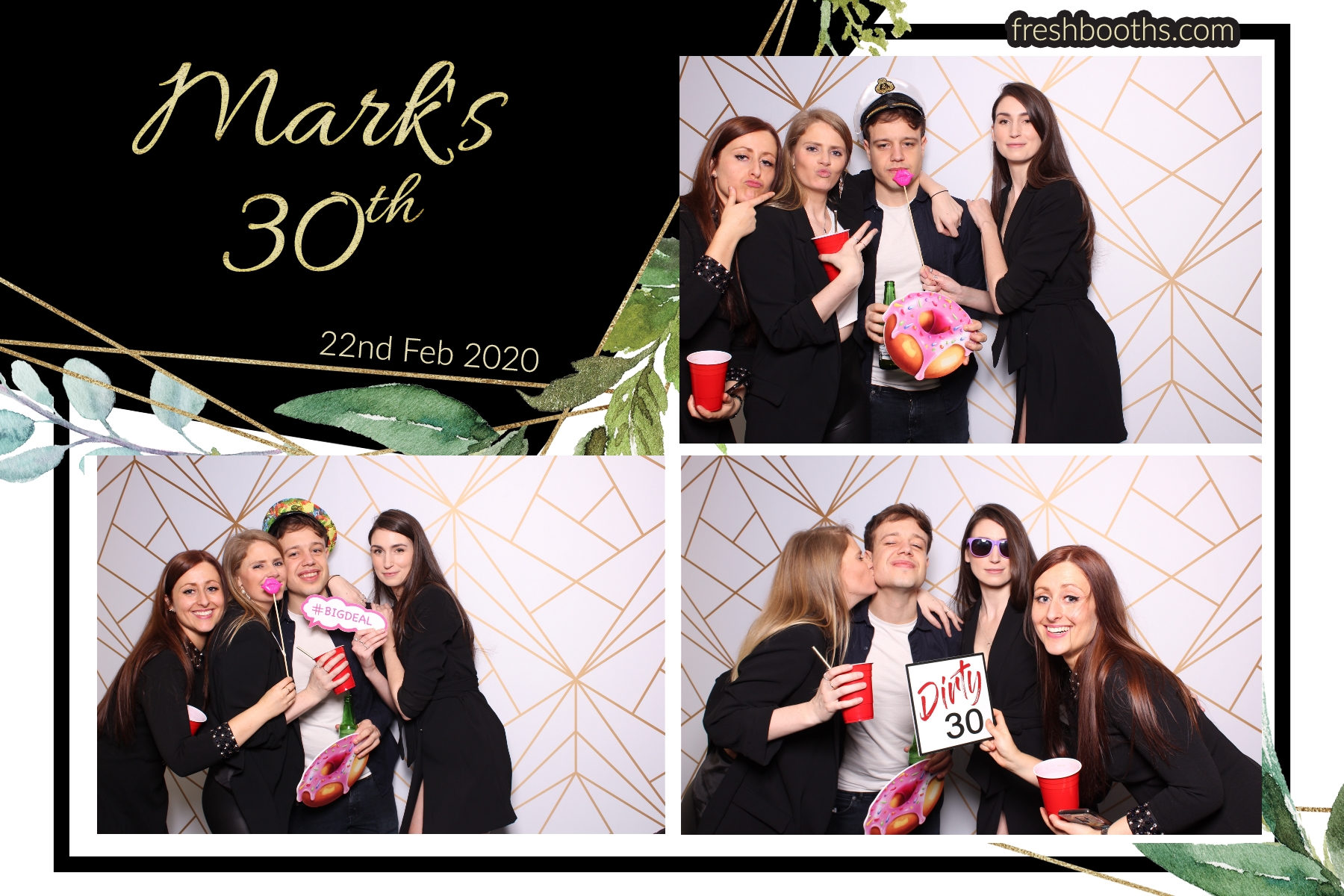Mark's Birthday Party - Classic Open Booth + GIFs | View more photos from the event at gallery.freshbooths.com/u/FreshBooths/Marks-Birthday-Party-Classic-Open-Booth-GIFs