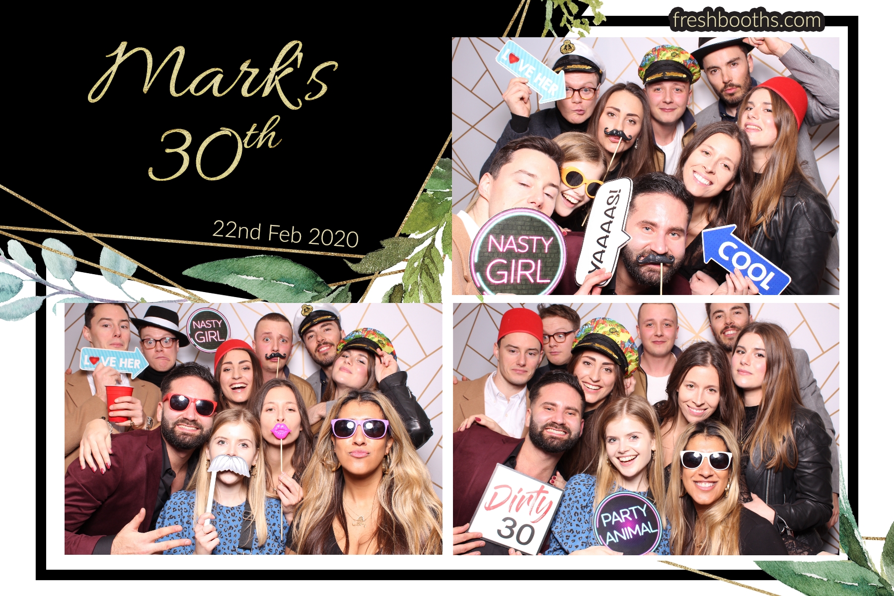 Mark's Birthday Party - Classic Open Booth + GIFs | View more photos from the event at gallery.freshbooths.com/u/FreshBooths/Marks-Birthday-Party-Classic-Open-Booth-GIFs