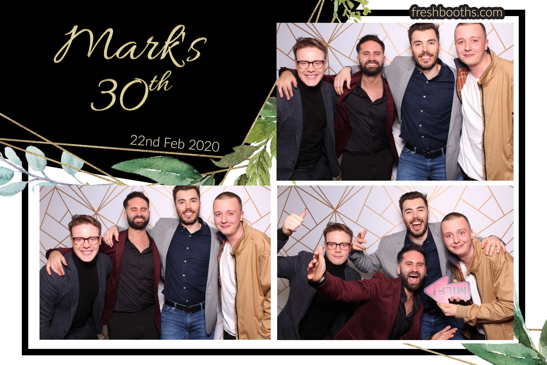 Mark's Birthday Party - Classic Open Booth + GIFs | View more photos from the event at gallery.freshbooths.com/u/FreshBooths/Marks-Birthday-Party-Classic-Open-Booth-GIFs