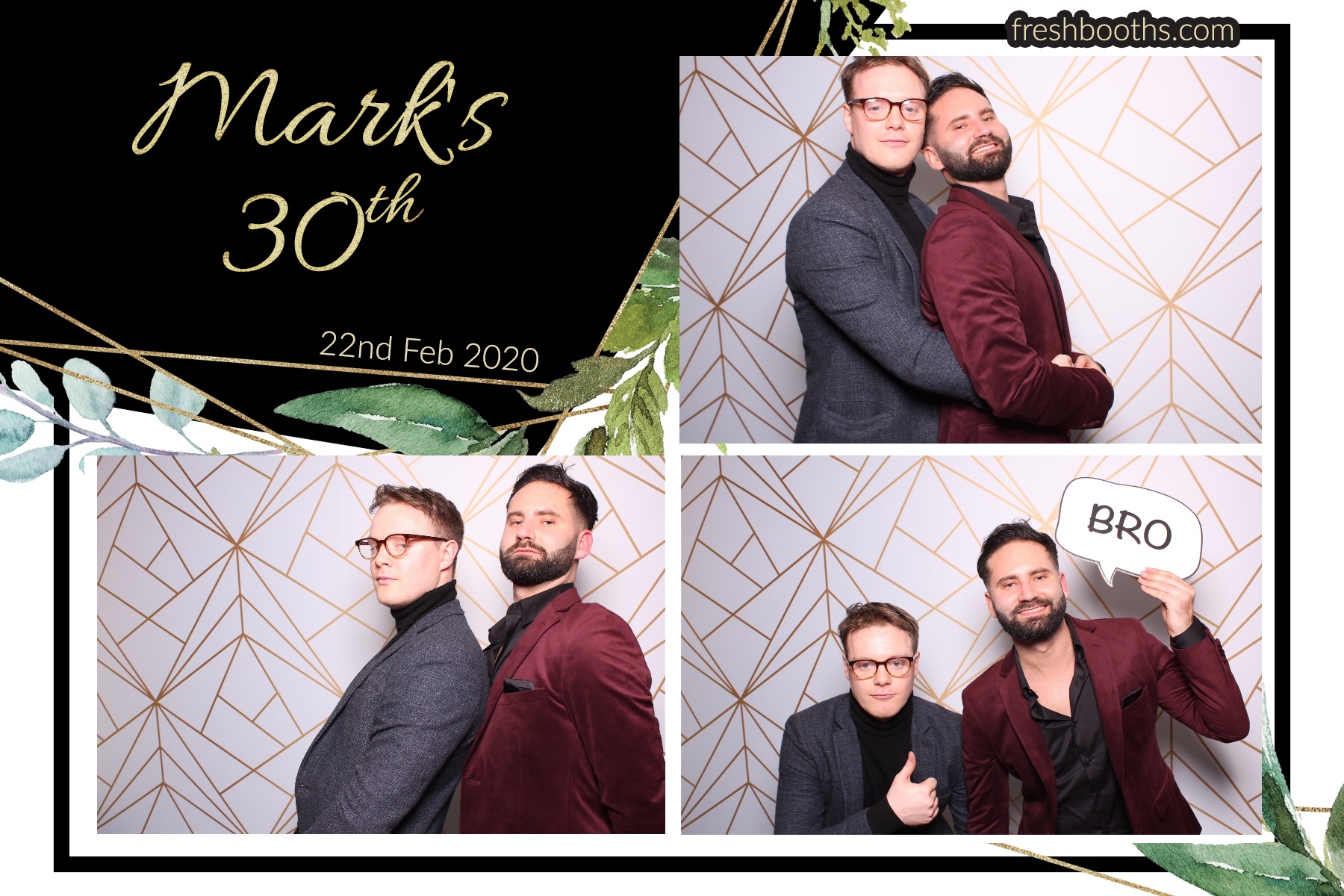 Mark's Birthday Party - Classic Open Booth + GIFs | View more photos from the event at gallery.freshbooths.com/u/FreshBooths/Marks-Birthday-Party-Classic-Open-Booth-GIFs