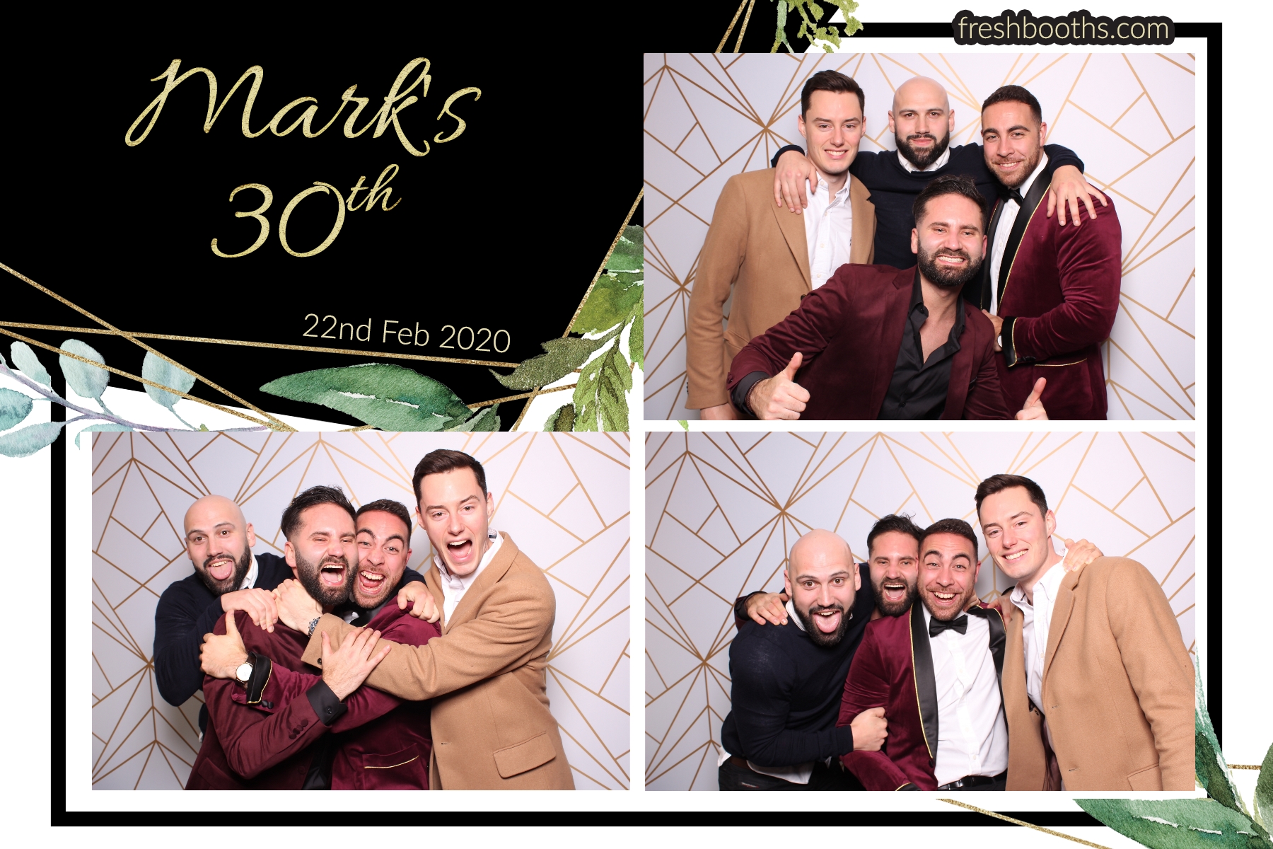 Mark's Birthday Party - Classic Open Booth + GIFs | View more photos from the event at gallery.freshbooths.com/u/FreshBooths/Marks-Birthday-Party-Classic-Open-Booth-GIFs