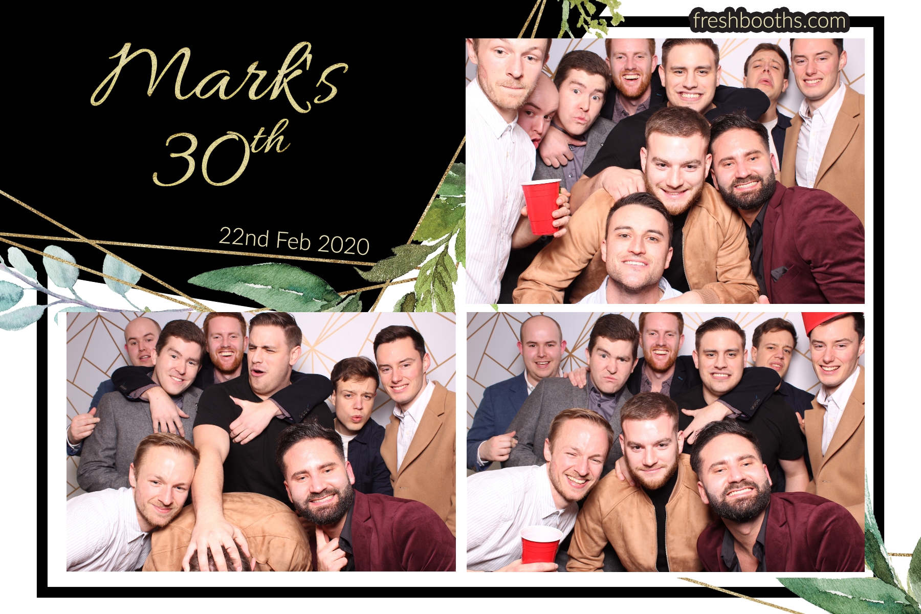 Mark's Birthday Party - Classic Open Booth + GIFs | View more photos from the event at gallery.freshbooths.com/u/FreshBooths/Marks-Birthday-Party-Classic-Open-Booth-GIFs