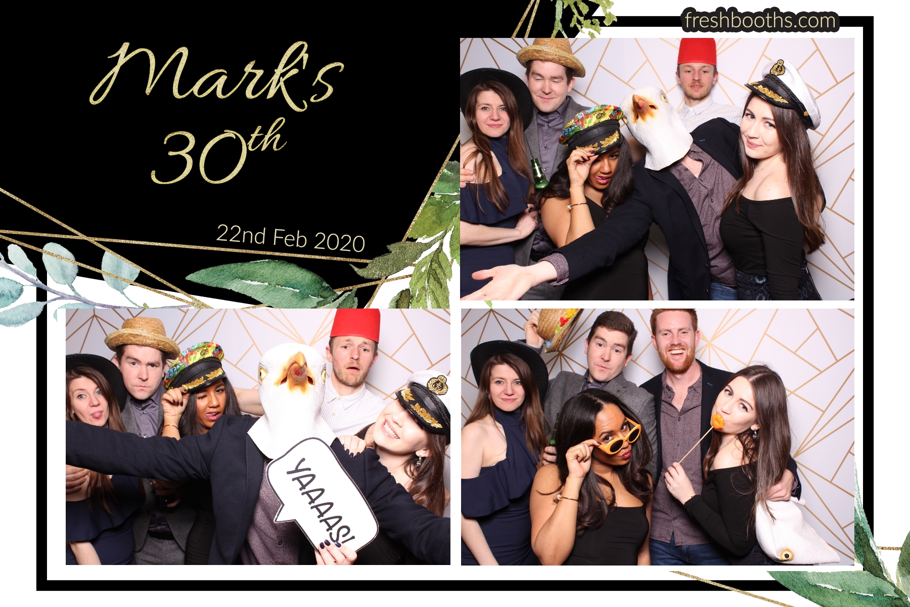 Mark's Birthday Party - Classic Open Booth + GIFs | View more photos from the event at gallery.freshbooths.com/u/FreshBooths/Marks-Birthday-Party-Classic-Open-Booth-GIFs
