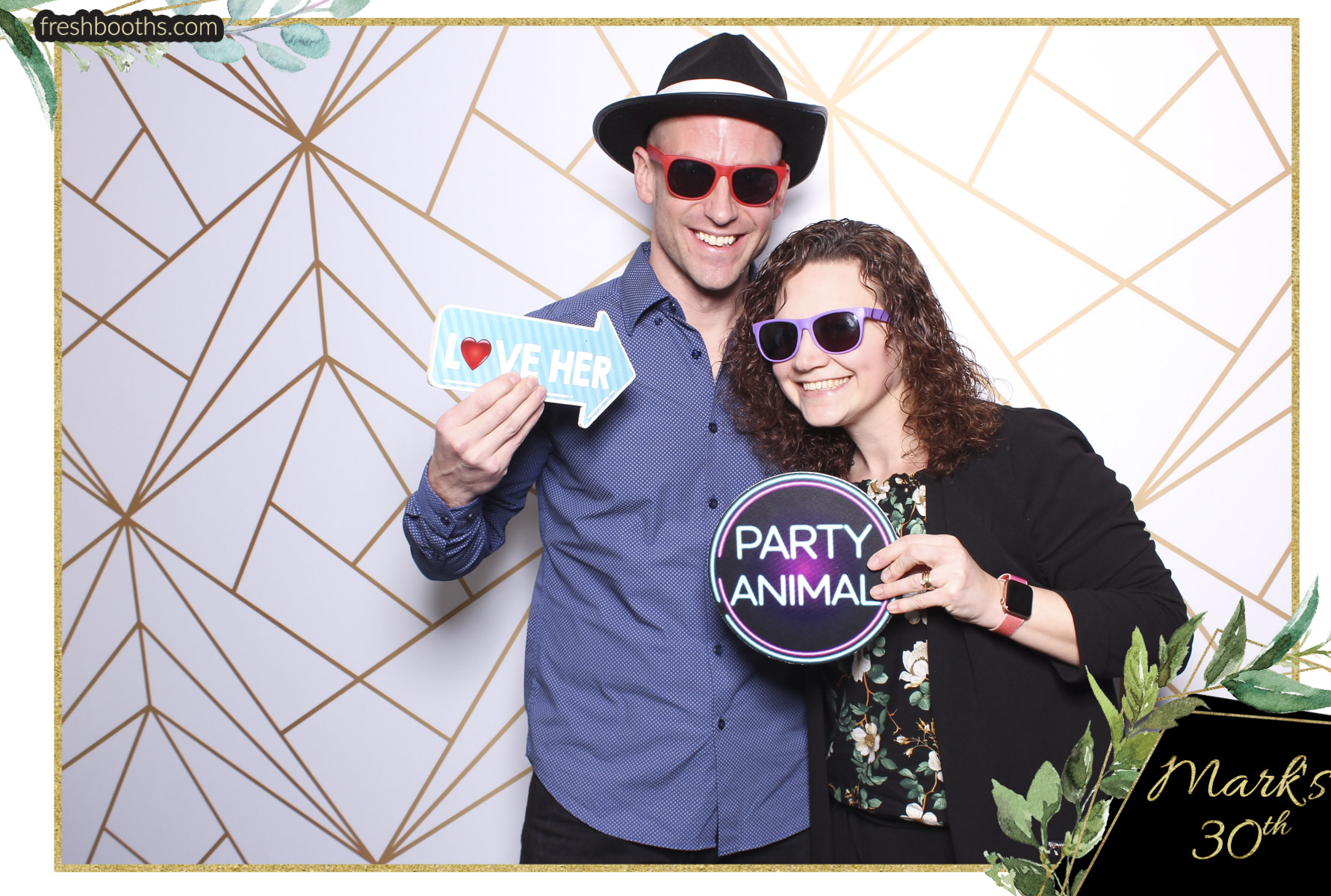 Mark's Birthday Party - Classic Open Booth + GIFs | View more photos from the event at gallery.freshbooths.com/u/FreshBooths/Marks-Birthday-Party-Classic-Open-Booth-GIFs