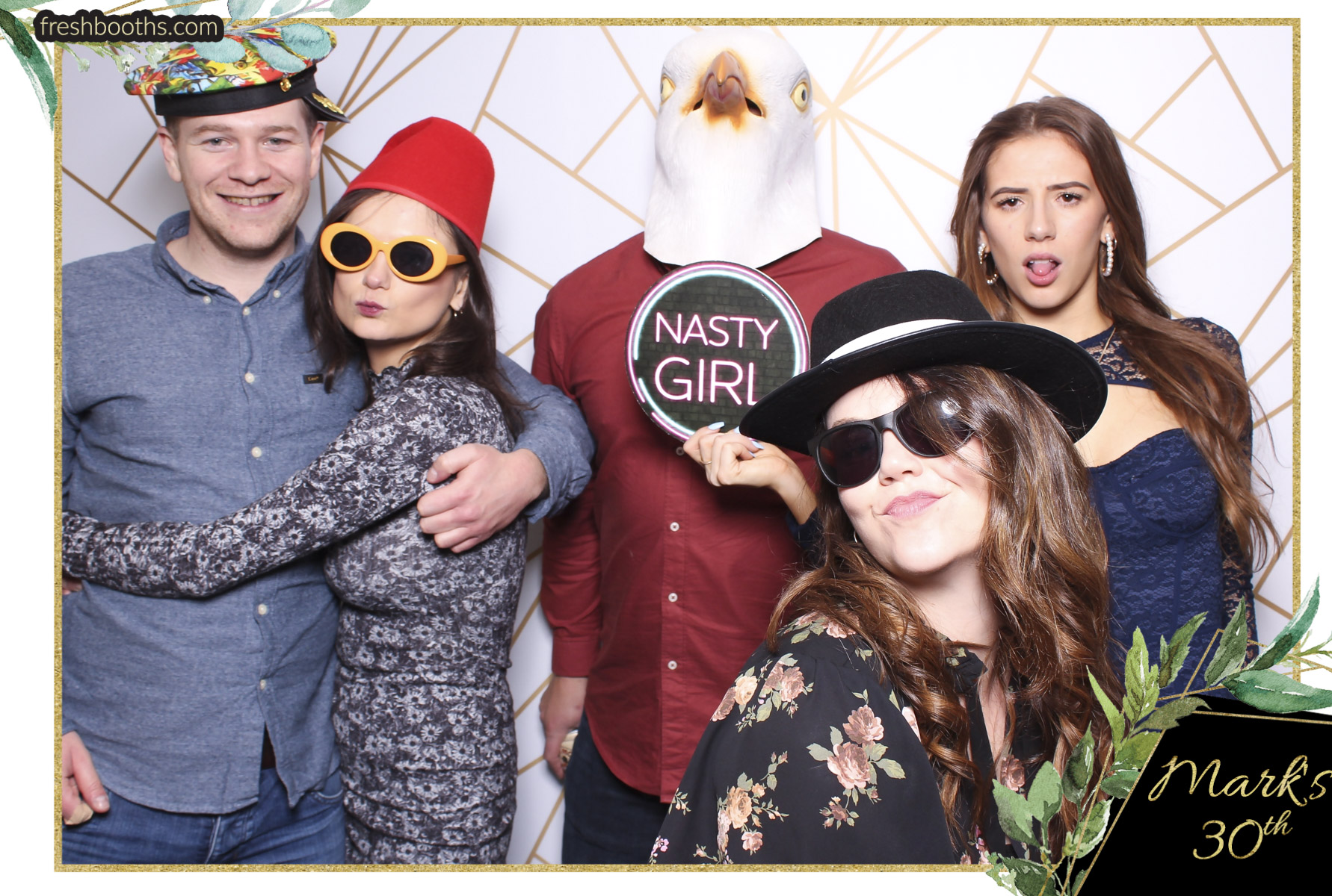 Mark's Birthday Party - Classic Open Booth + GIFs | View more photos from the event at gallery.freshbooths.com/u/FreshBooths/Marks-Birthday-Party-Classic-Open-Booth-GIFs