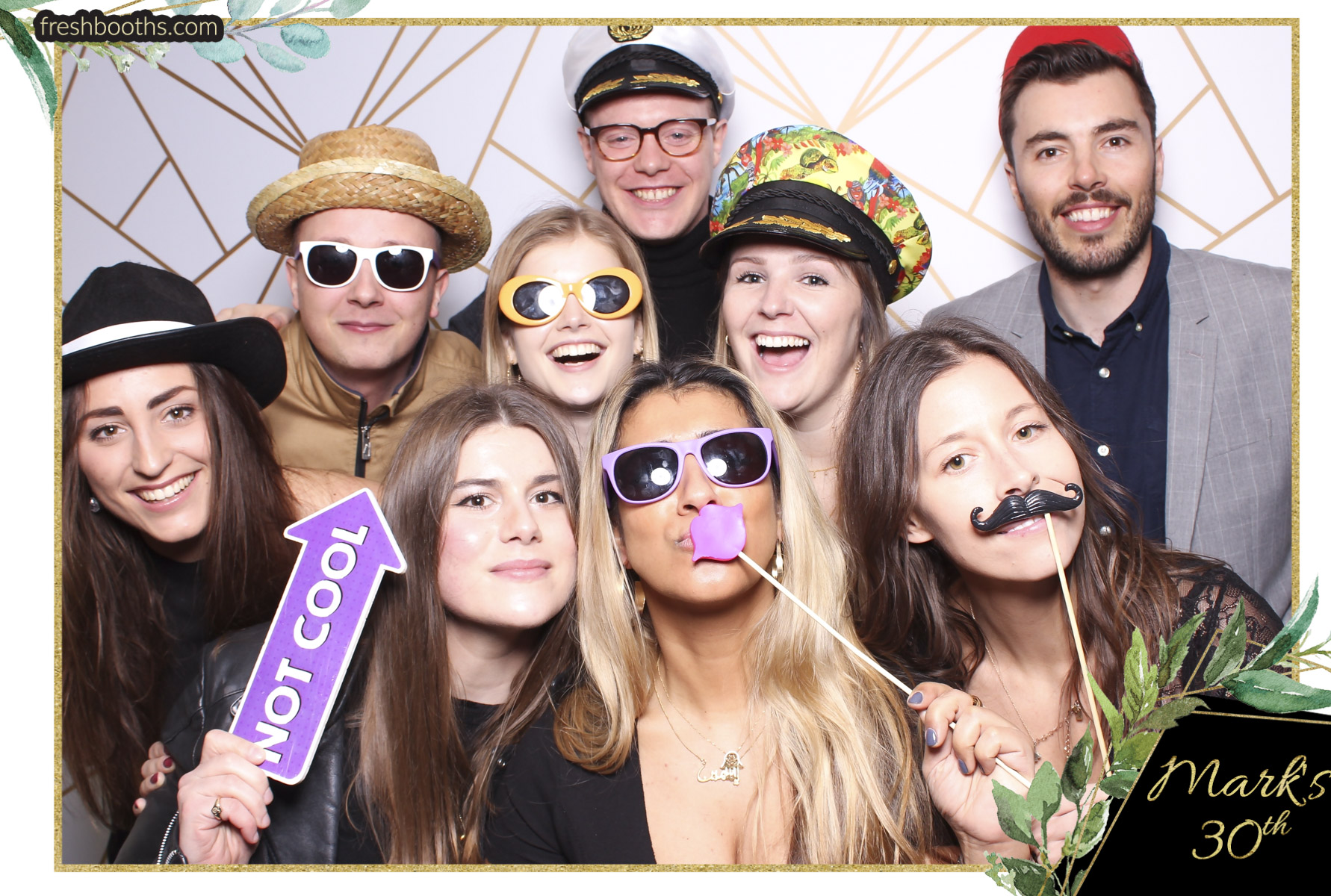 Mark's Birthday Party - Classic Open Booth + GIFs | View more photos from the event at gallery.freshbooths.com/u/FreshBooths/Marks-Birthday-Party-Classic-Open-Booth-GIFs