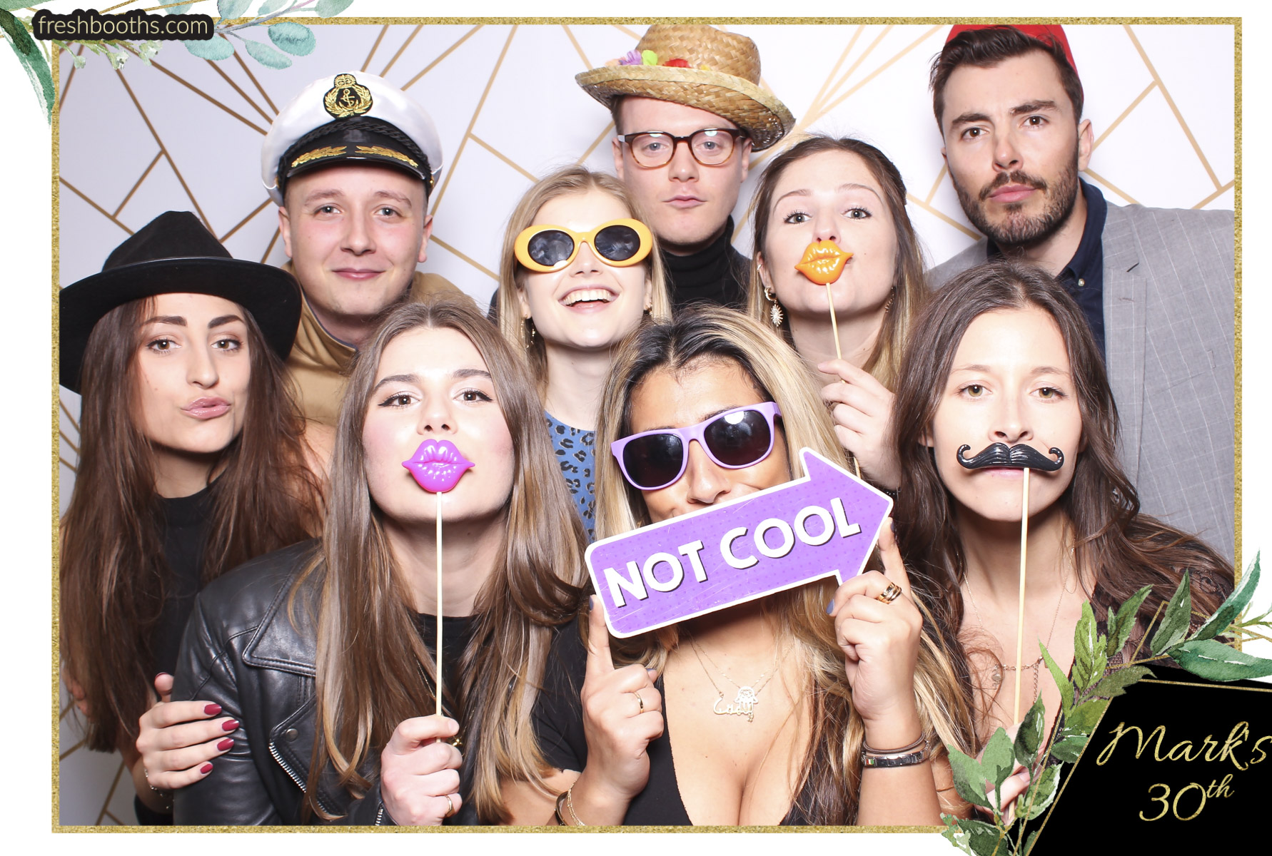 Mark's Birthday Party - Classic Open Booth + GIFs | View more photos from the event at gallery.freshbooths.com/u/FreshBooths/Marks-Birthday-Party-Classic-Open-Booth-GIFs