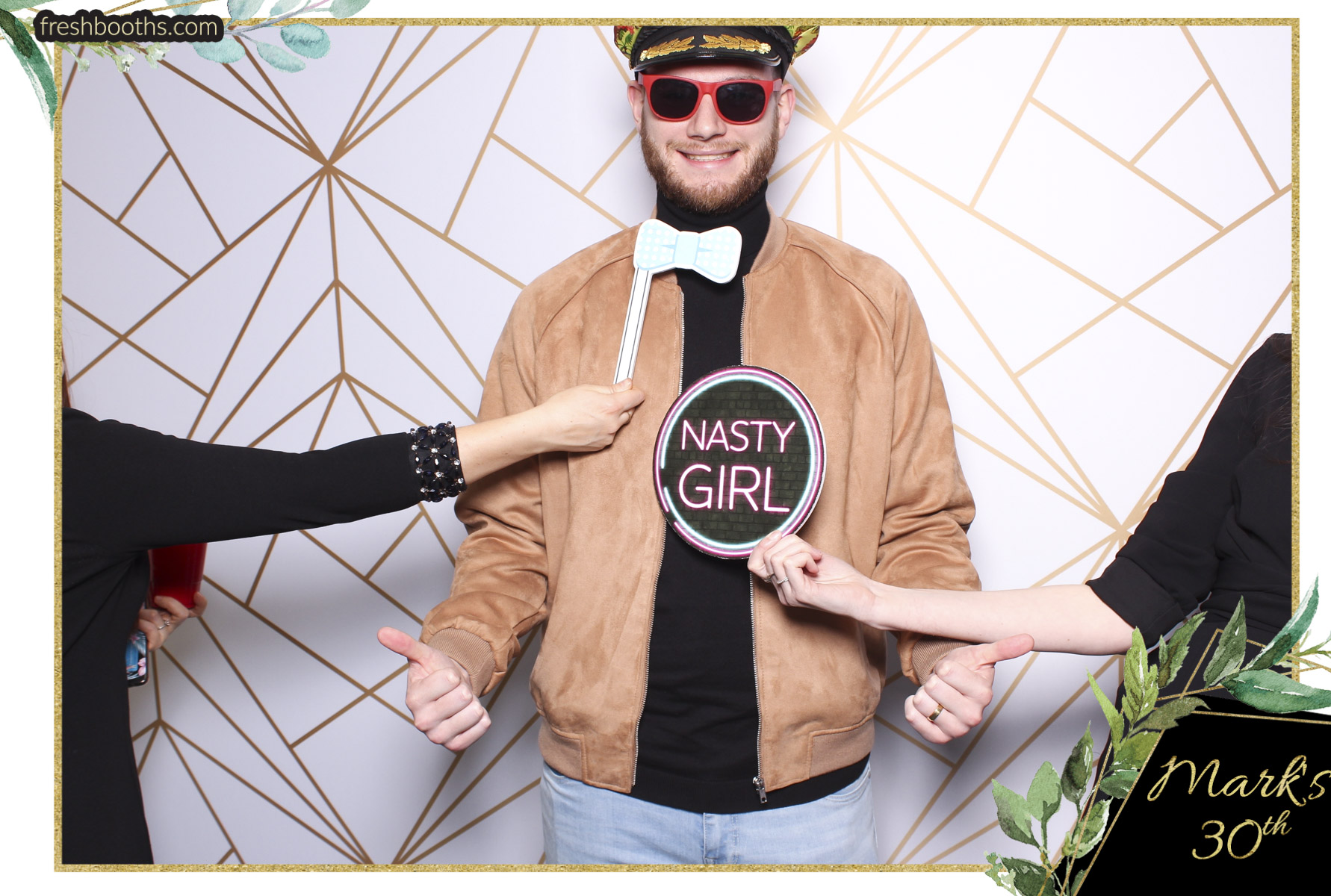 Mark's Birthday Party - Classic Open Booth + GIFs | View more photos from the event at gallery.freshbooths.com/u/FreshBooths/Marks-Birthday-Party-Classic-Open-Booth-GIFs