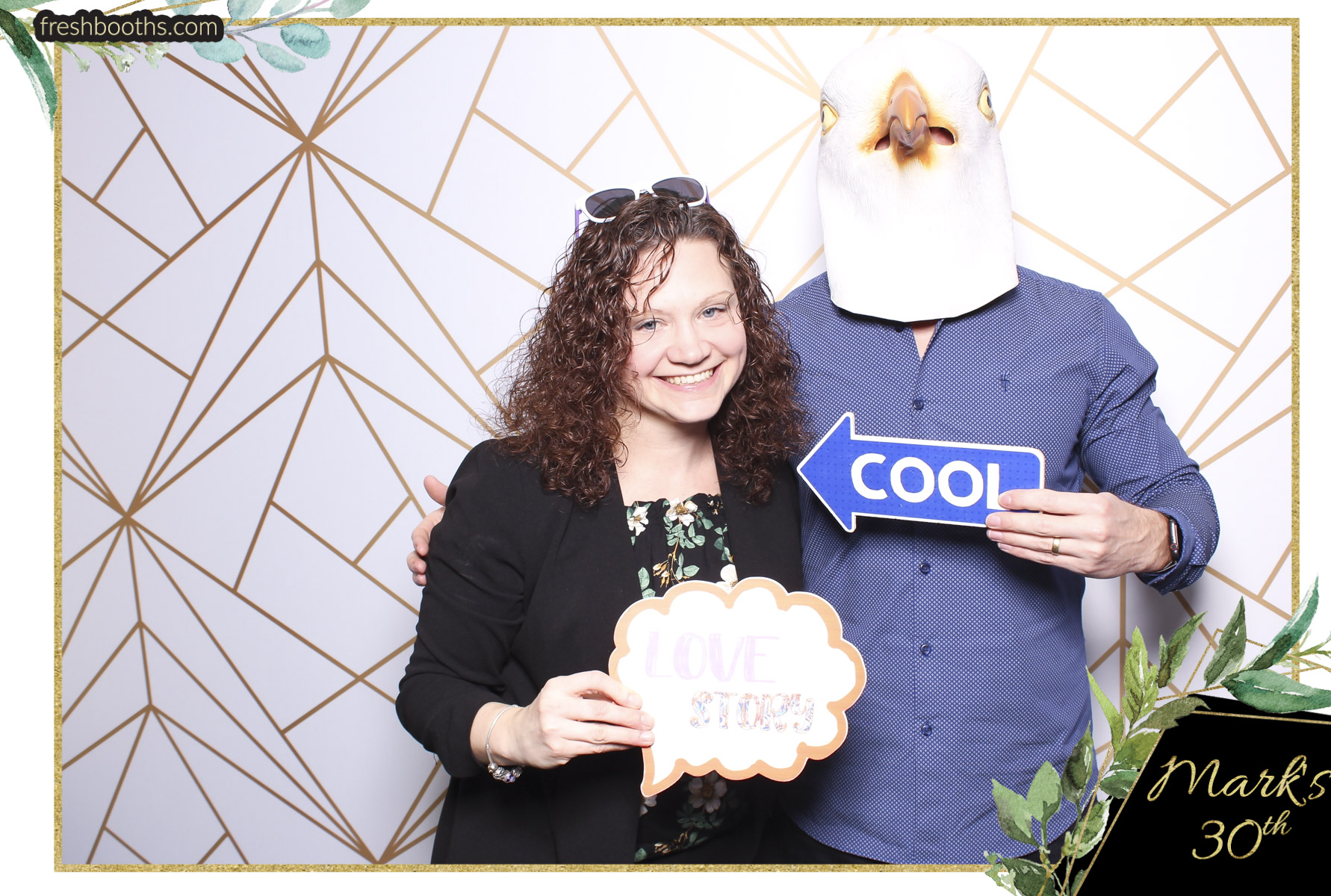 Mark's Birthday Party - Classic Open Booth + GIFs | View more photos from the event at gallery.freshbooths.com/u/FreshBooths/Marks-Birthday-Party-Classic-Open-Booth-GIFs