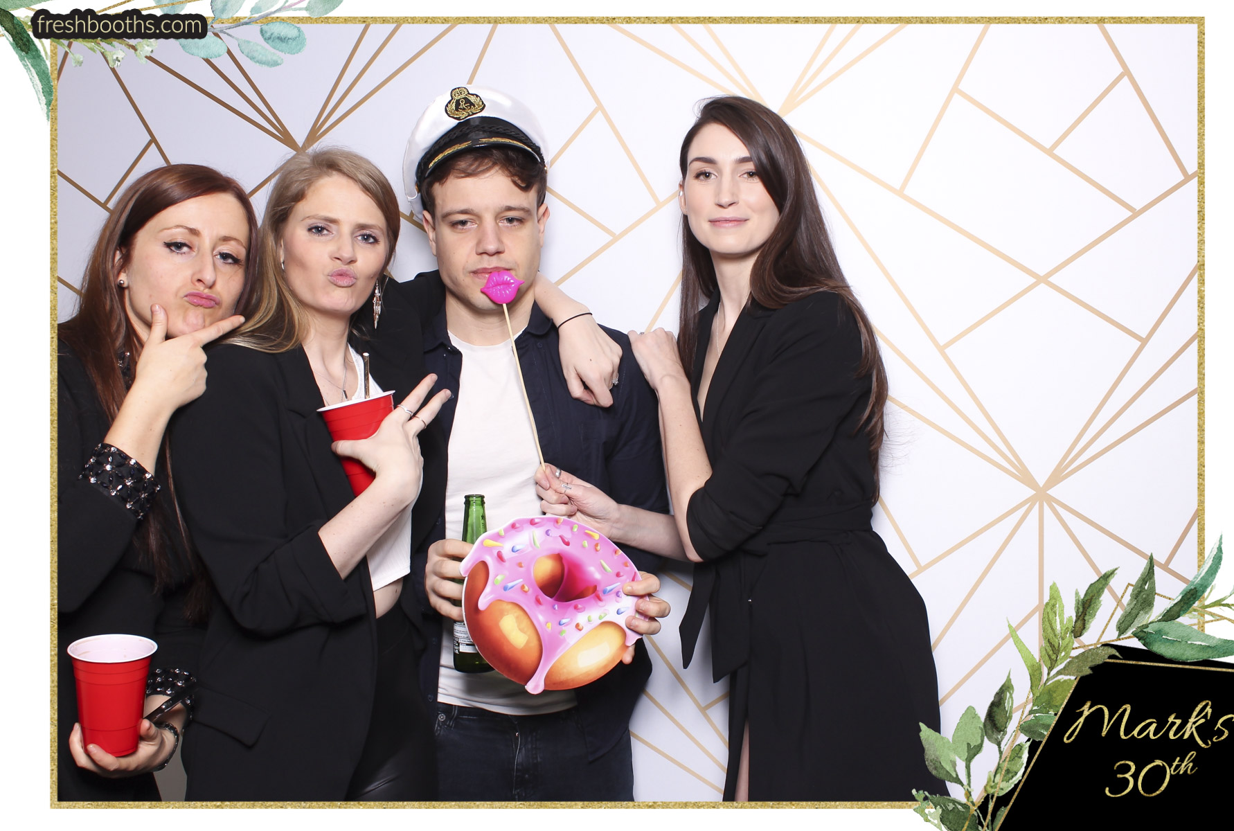 Mark's Birthday Party - Classic Open Booth + GIFs | View more photos from the event at gallery.freshbooths.com/u/FreshBooths/Marks-Birthday-Party-Classic-Open-Booth-GIFs