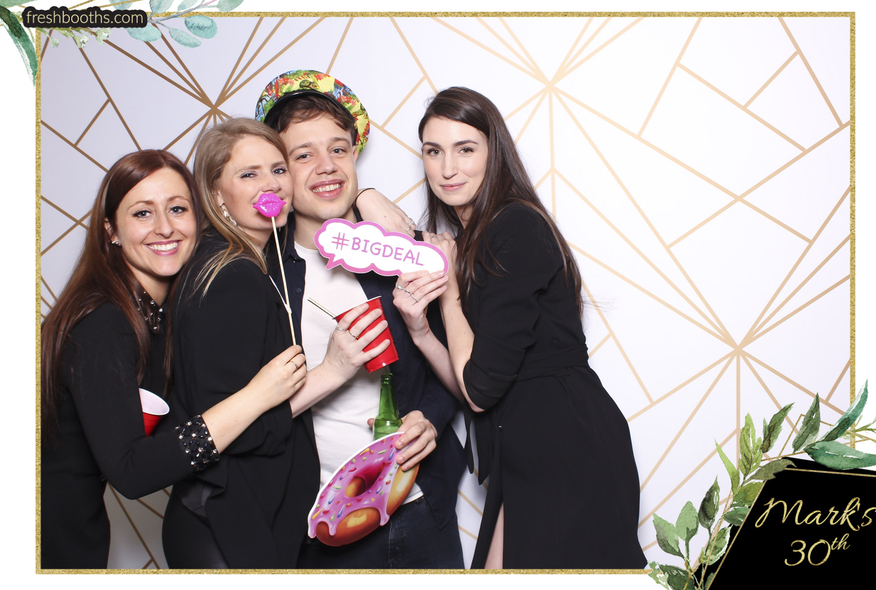 Mark's Birthday Party - Classic Open Booth + GIFs | View more photos from the event at gallery.freshbooths.com/u/FreshBooths/Marks-Birthday-Party-Classic-Open-Booth-GIFs