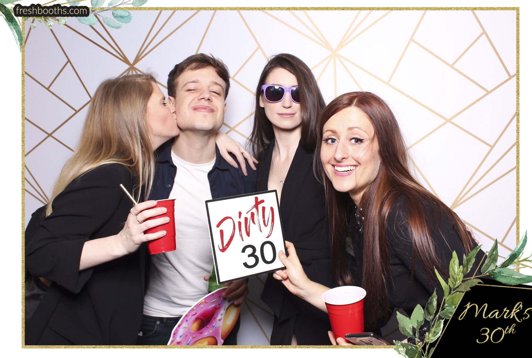 Mark's Birthday Party - Classic Open Booth + GIFs | View more photos from the event at gallery.freshbooths.com/u/FreshBooths/Marks-Birthday-Party-Classic-Open-Booth-GIFs