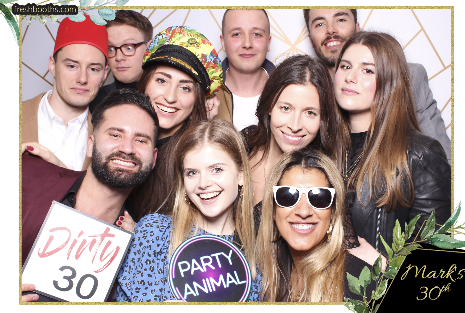 Mark's Birthday Party - Classic Open Booth + GIFs | View more photos from the event at gallery.freshbooths.com/u/FreshBooths/Marks-Birthday-Party-Classic-Open-Booth-GIFs