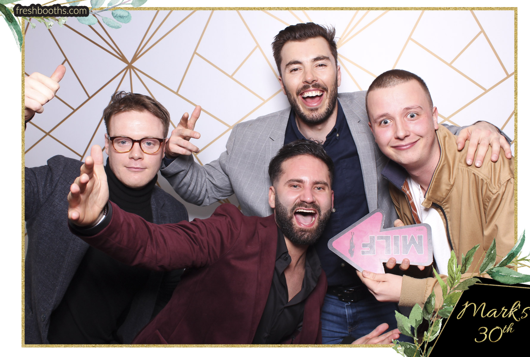 Mark's Birthday Party - Classic Open Booth + GIFs | View more photos from the event at gallery.freshbooths.com/u/FreshBooths/Marks-Birthday-Party-Classic-Open-Booth-GIFs