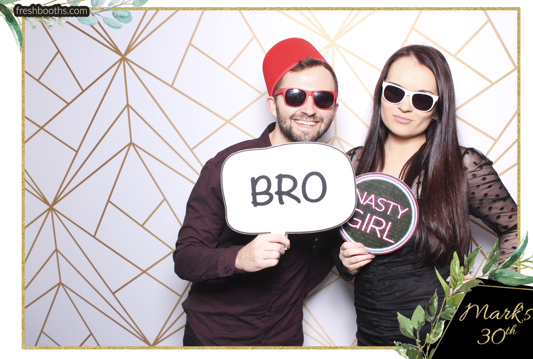 Mark's Birthday Party - Classic Open Booth + GIFs | View more photos from the event at gallery.freshbooths.com/u/FreshBooths/Marks-Birthday-Party-Classic-Open-Booth-GIFs