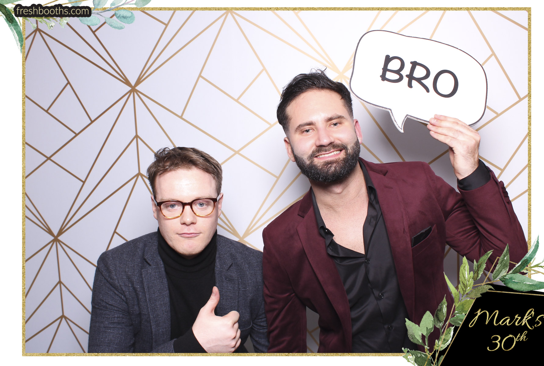 Mark's Birthday Party - Classic Open Booth + GIFs | View more photos from the event at gallery.freshbooths.com/u/FreshBooths/Marks-Birthday-Party-Classic-Open-Booth-GIFs