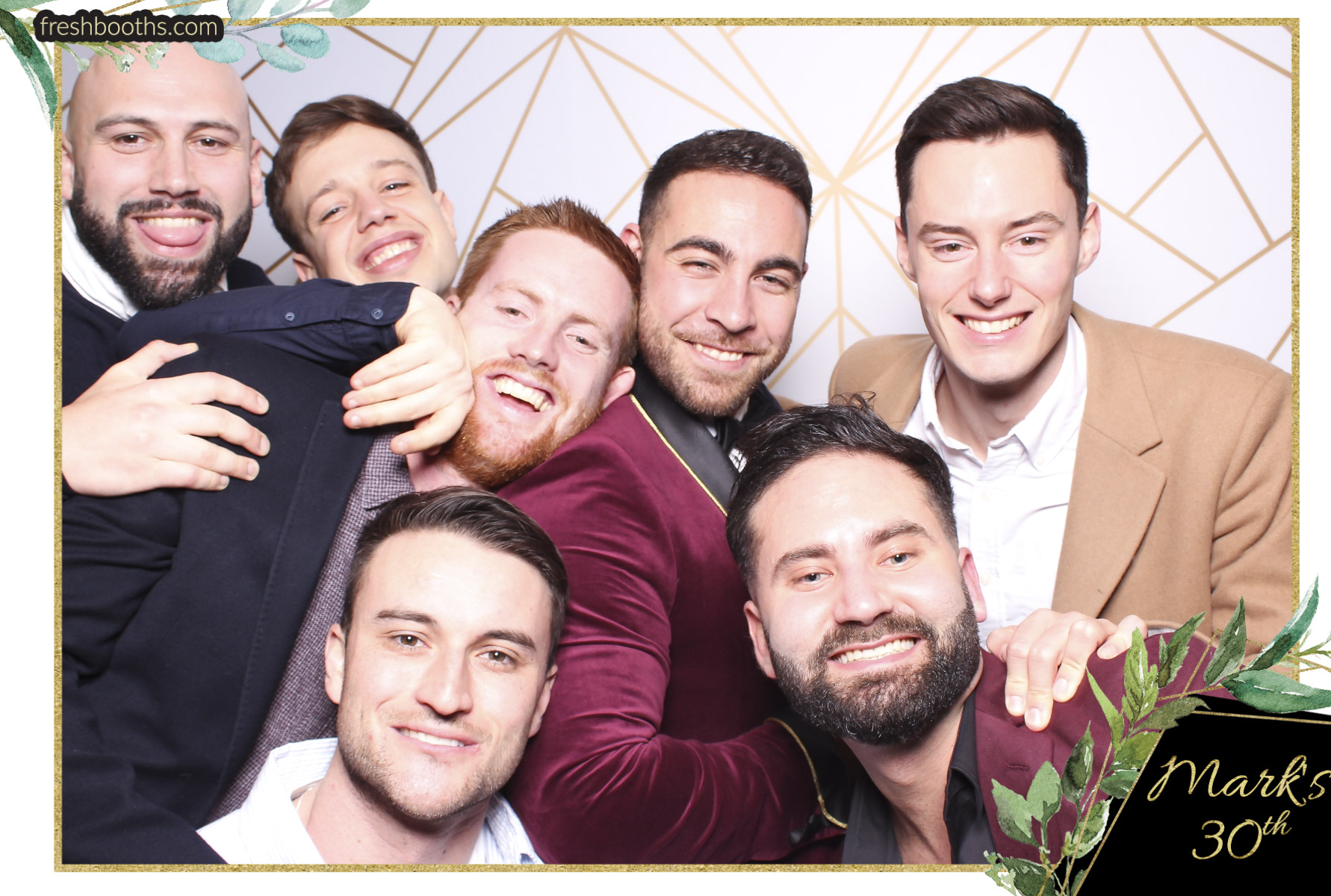 Mark's Birthday Party - Classic Open Booth + GIFs | View more photos from the event at gallery.freshbooths.com/u/FreshBooths/Marks-Birthday-Party-Classic-Open-Booth-GIFs